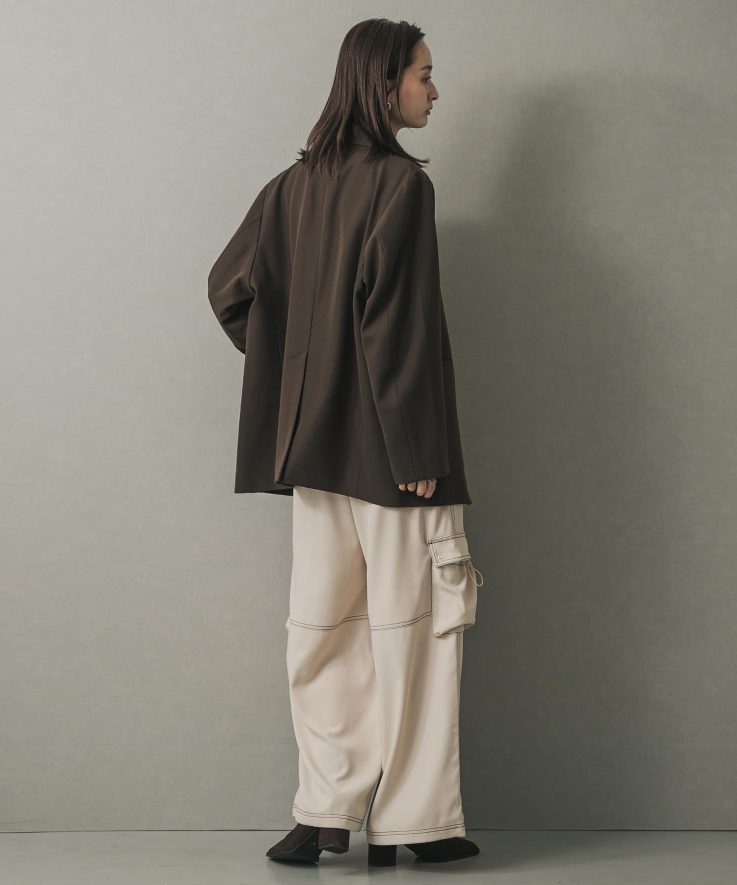 身長：169cm サイズ：one