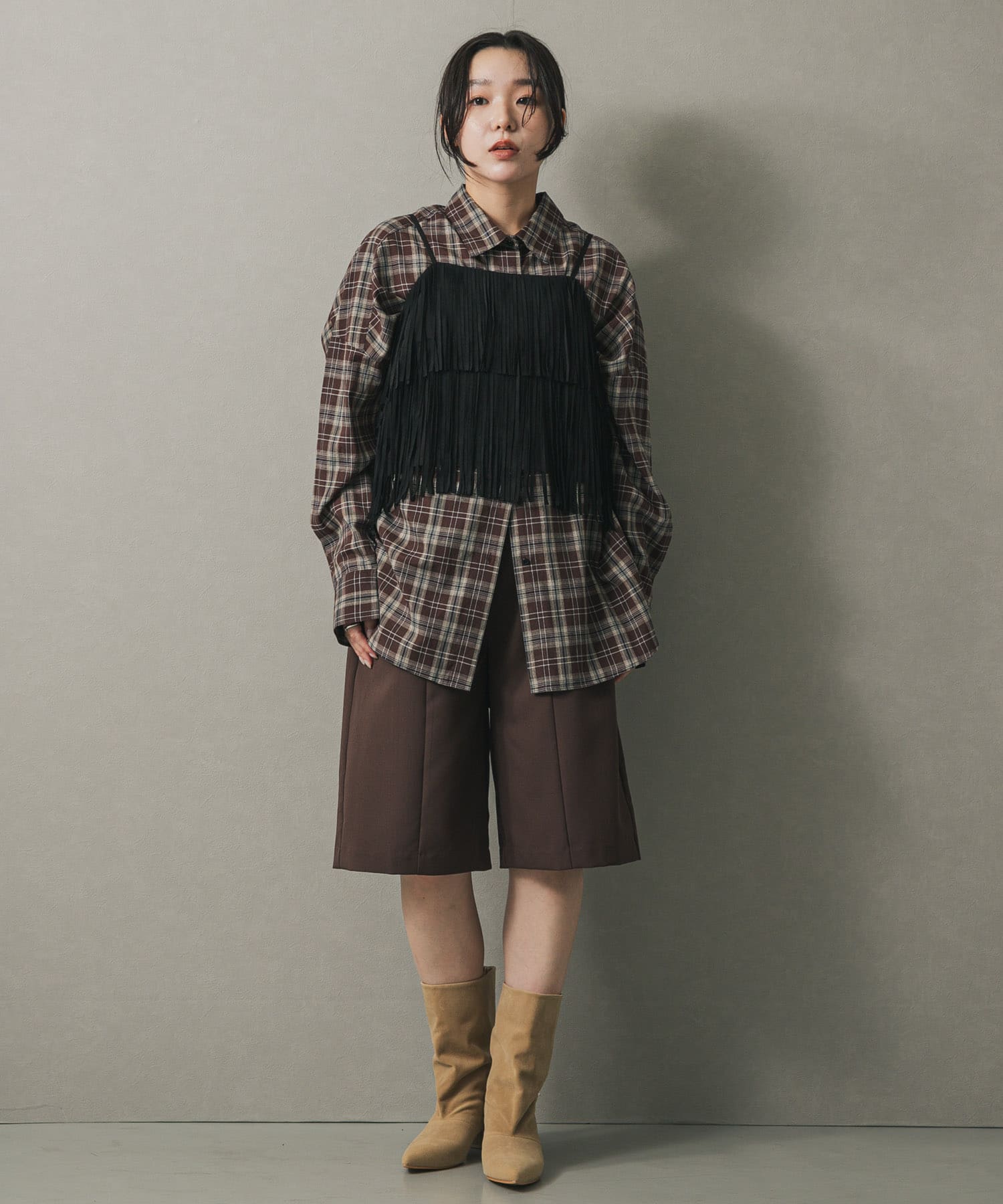 身長：158cm サイズ：M