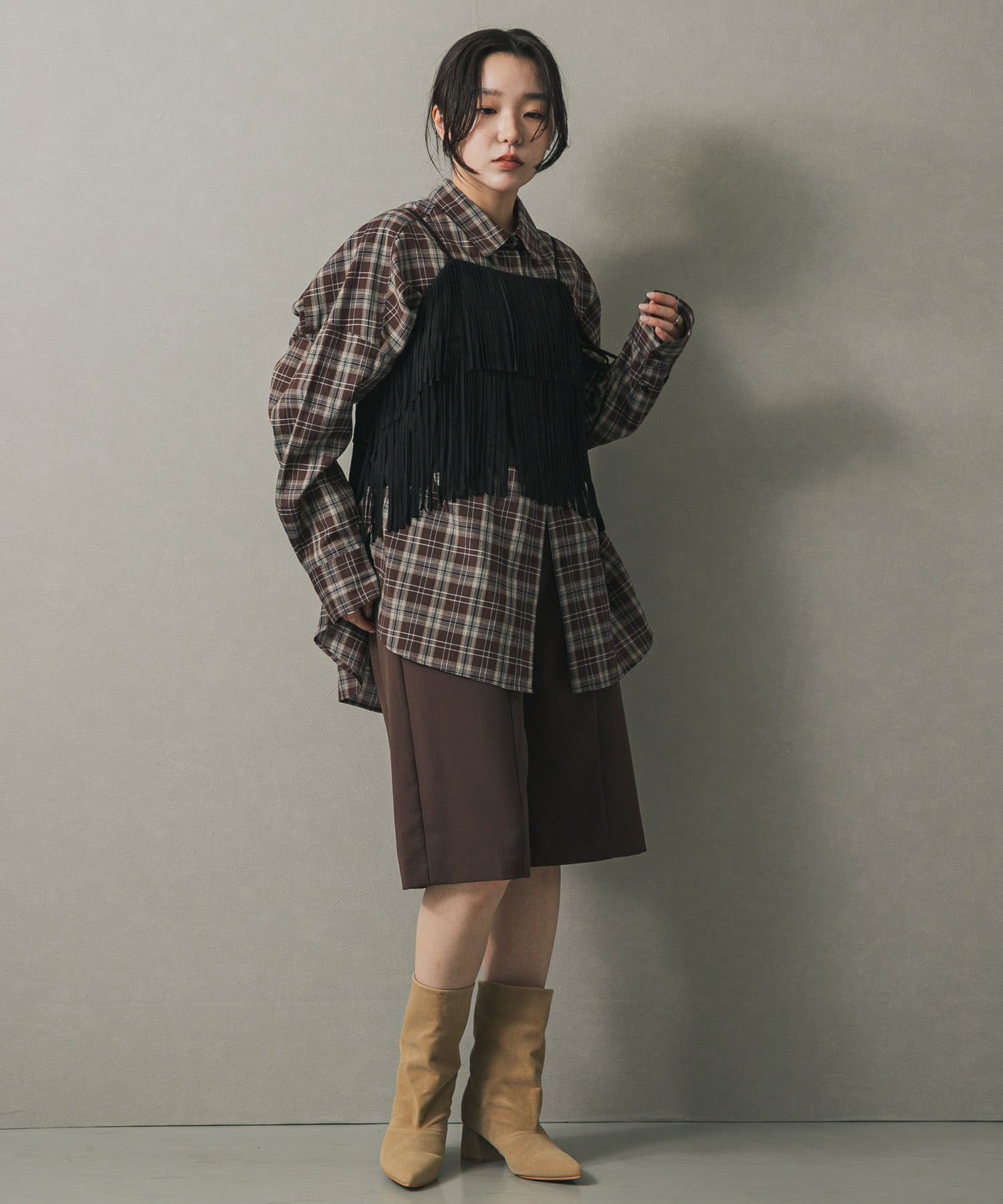 身長：158cm サイズ：M