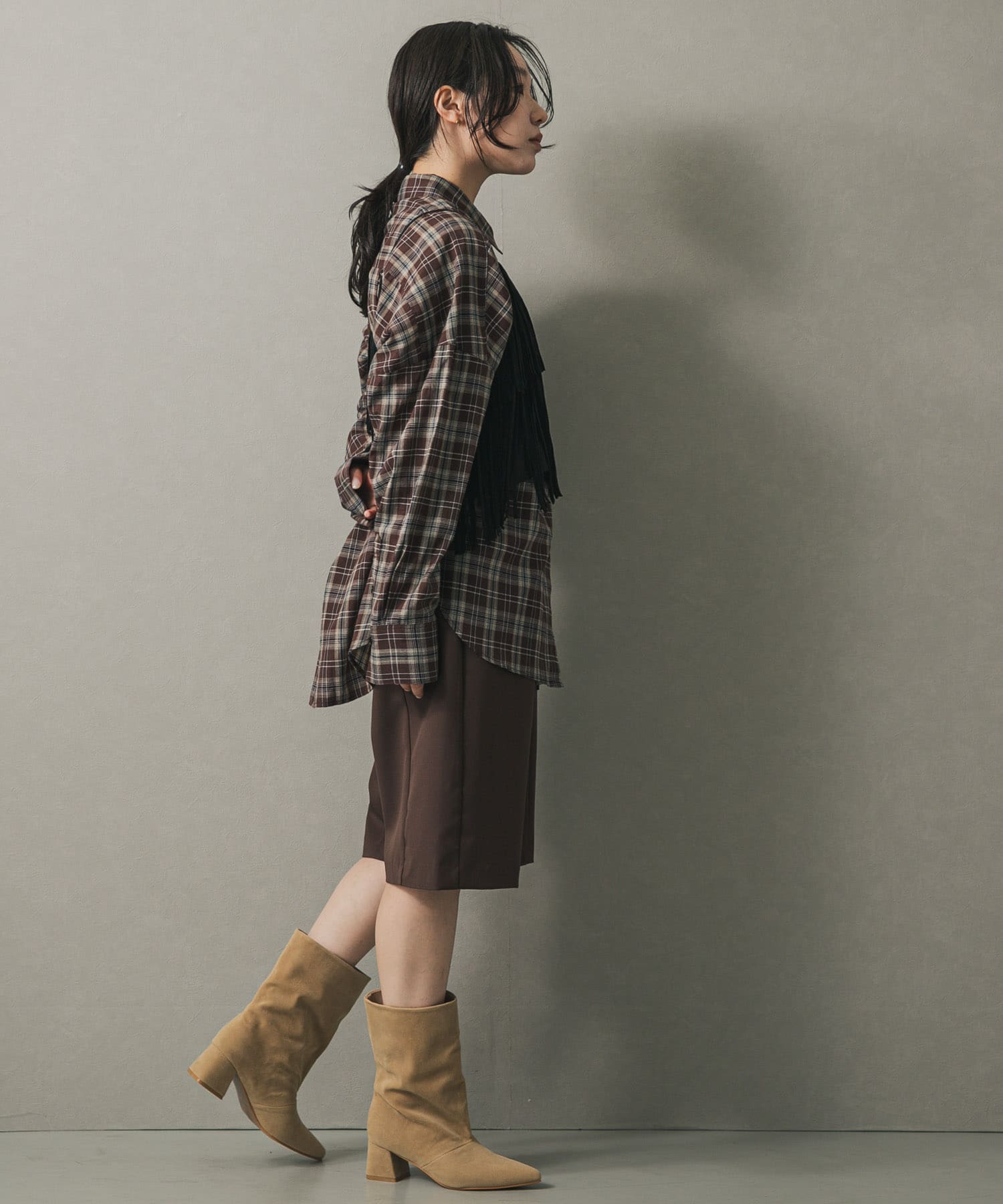 身長：158cm サイズ：M