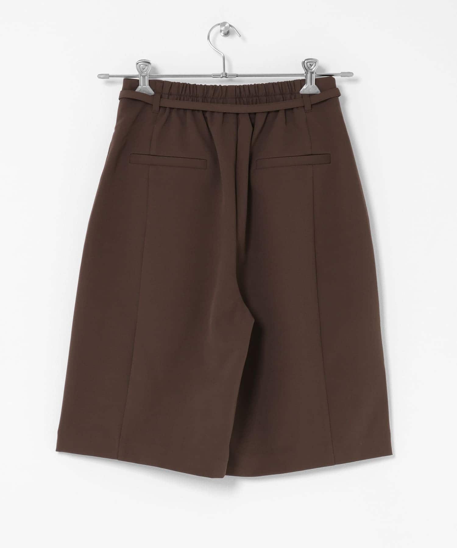 バミューダショートパンツ BROWN S