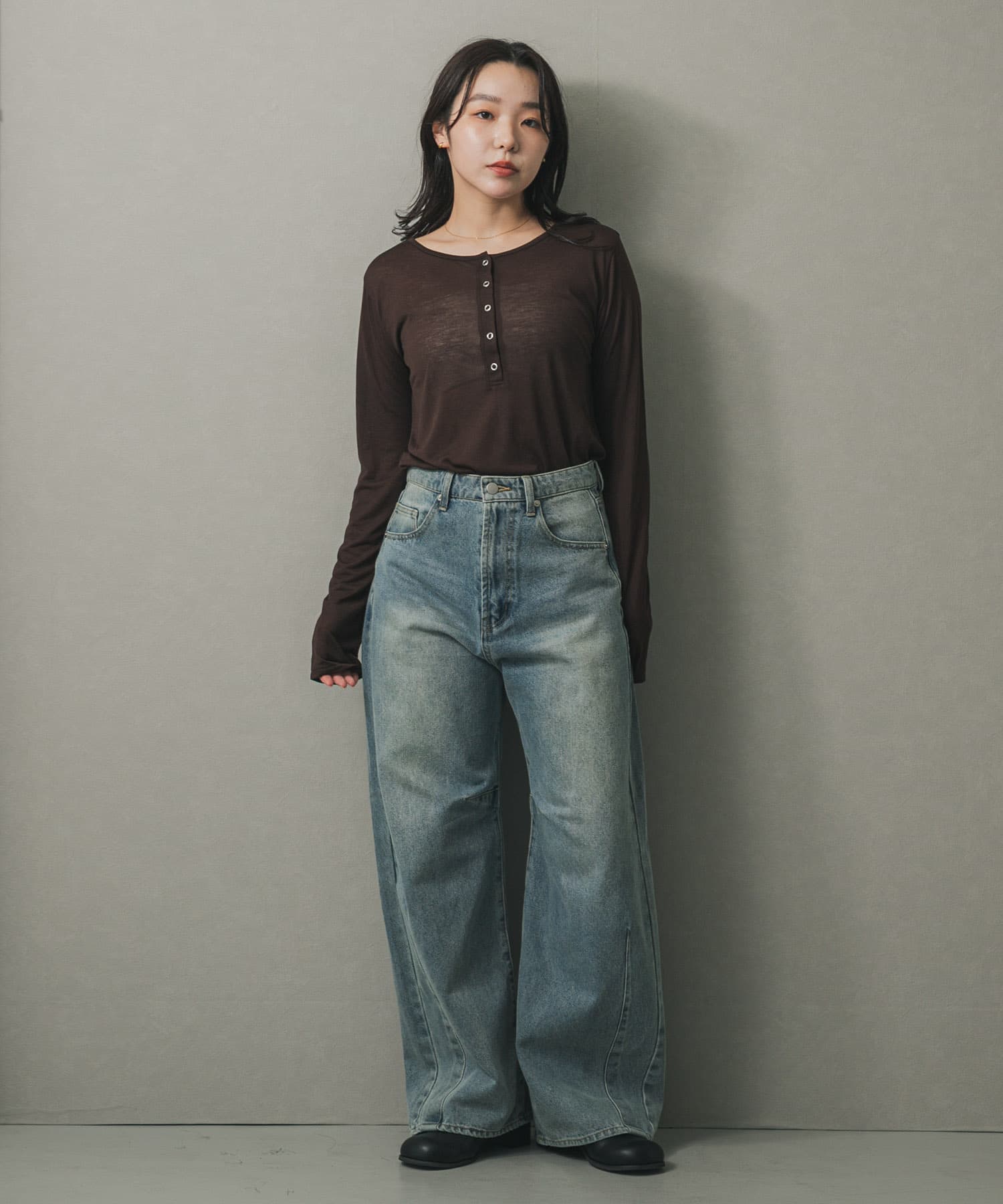 身長：158cm サイズ：M
