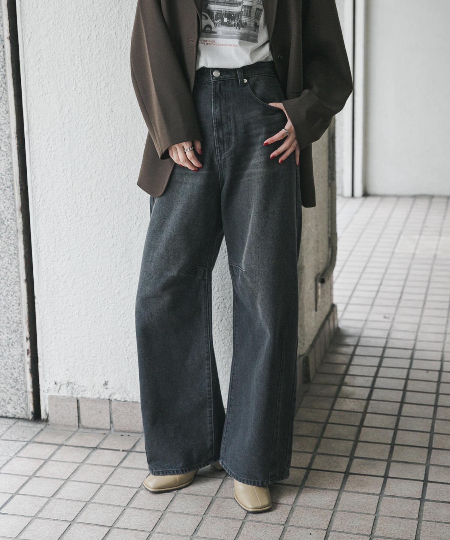身長：169cm サイズ：L