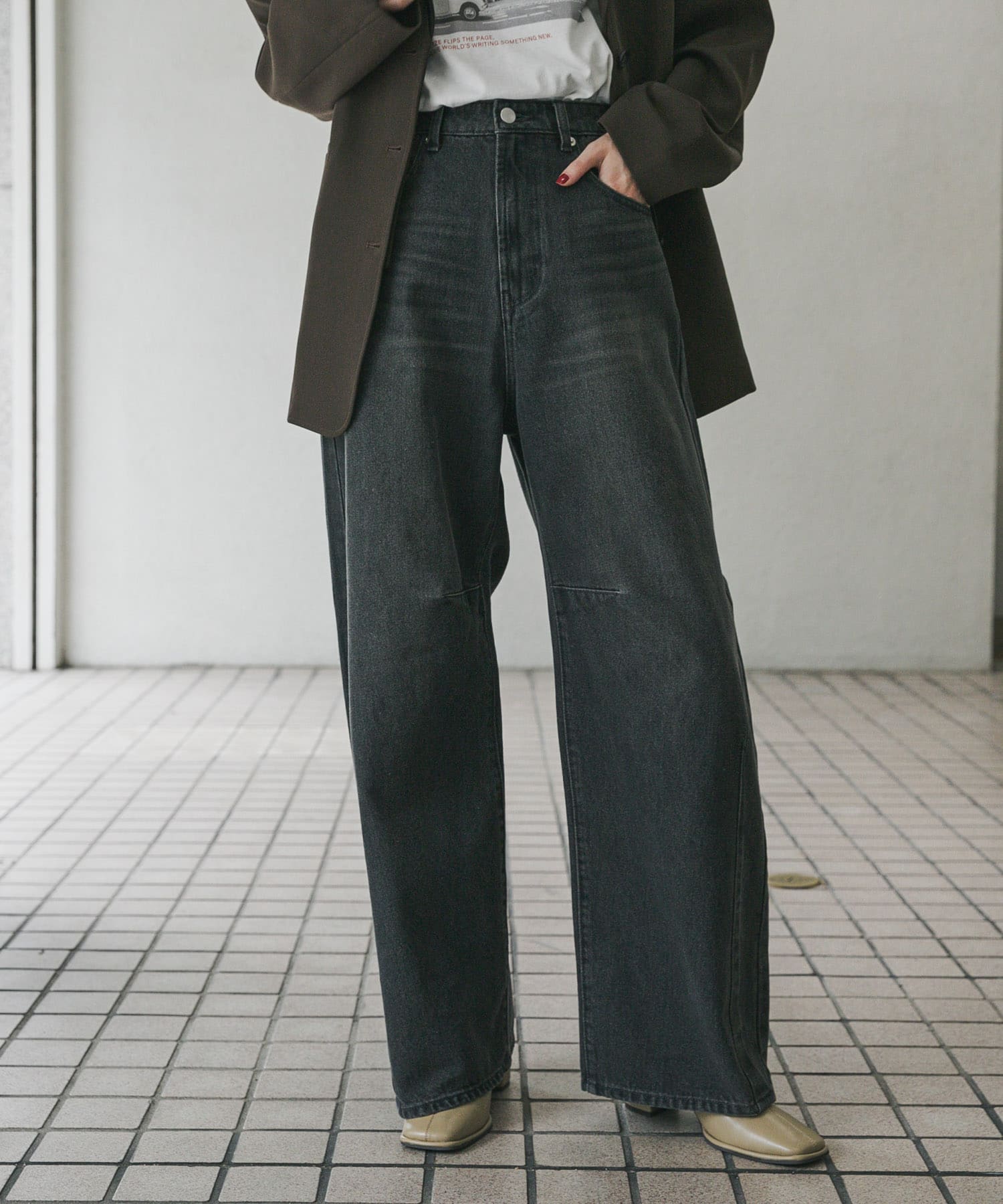 身長：169cm サイズ：L