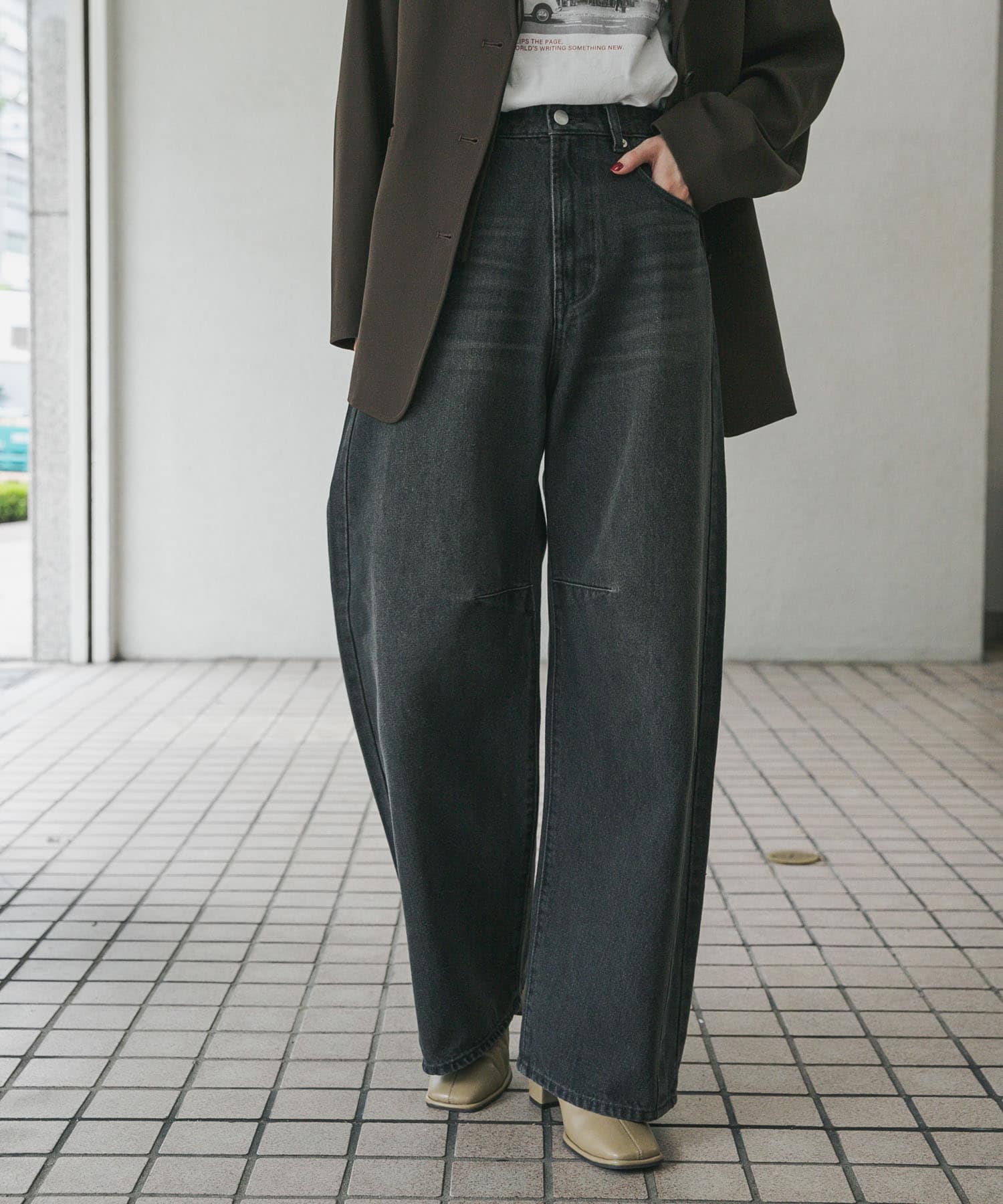 身長：169cm サイズ：L