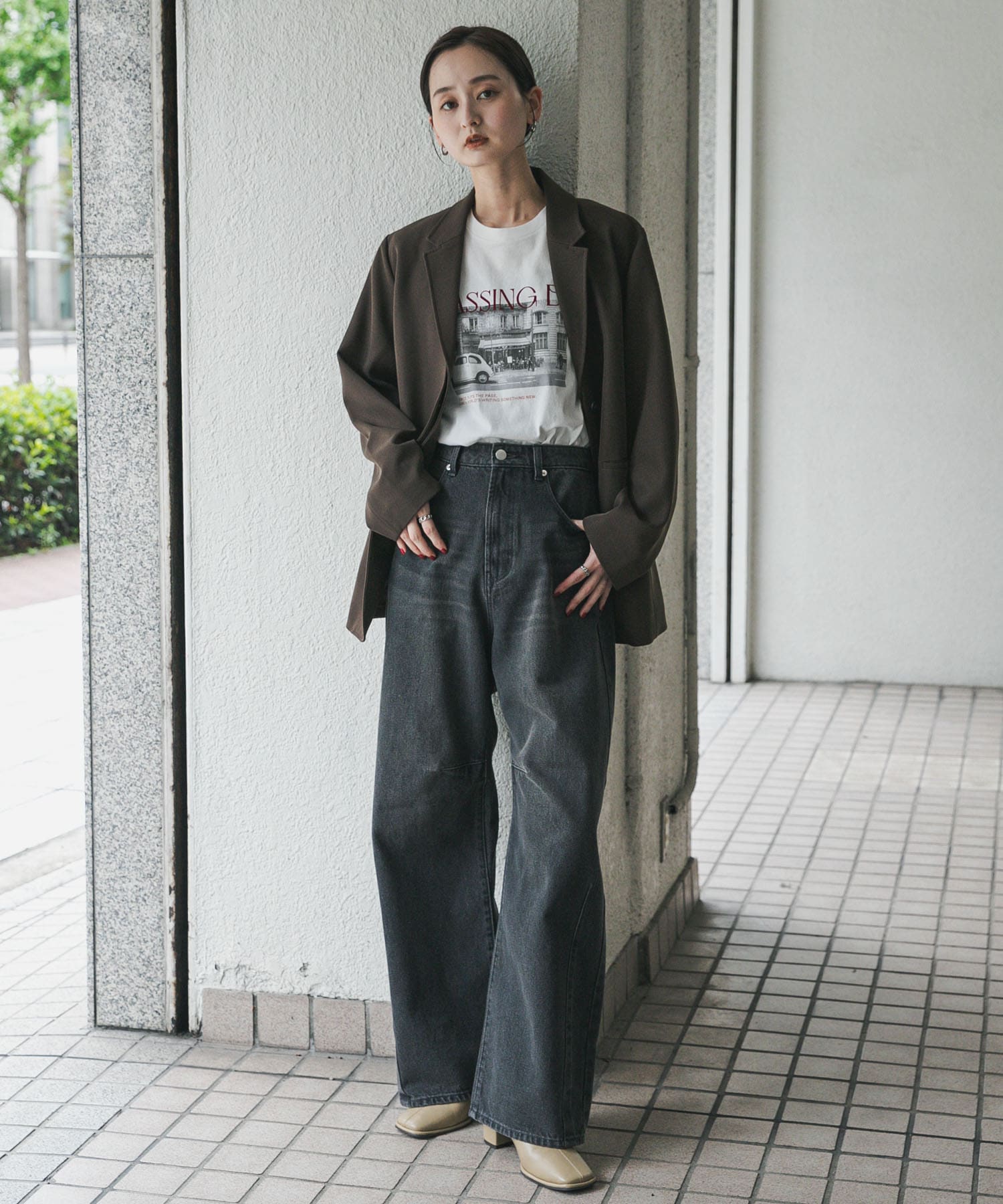 身長：169cm サイズ：L