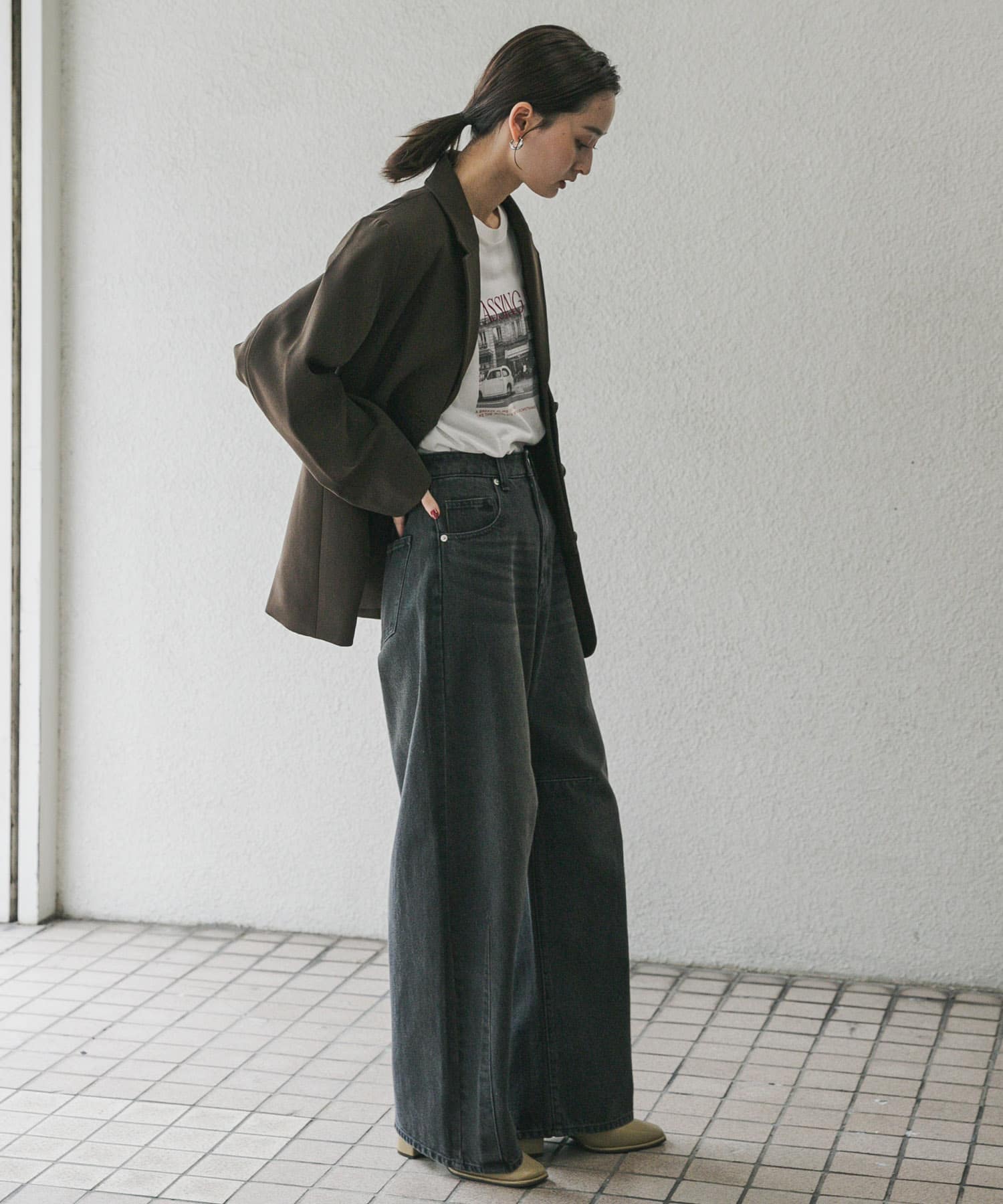 身長：169cm サイズ：L