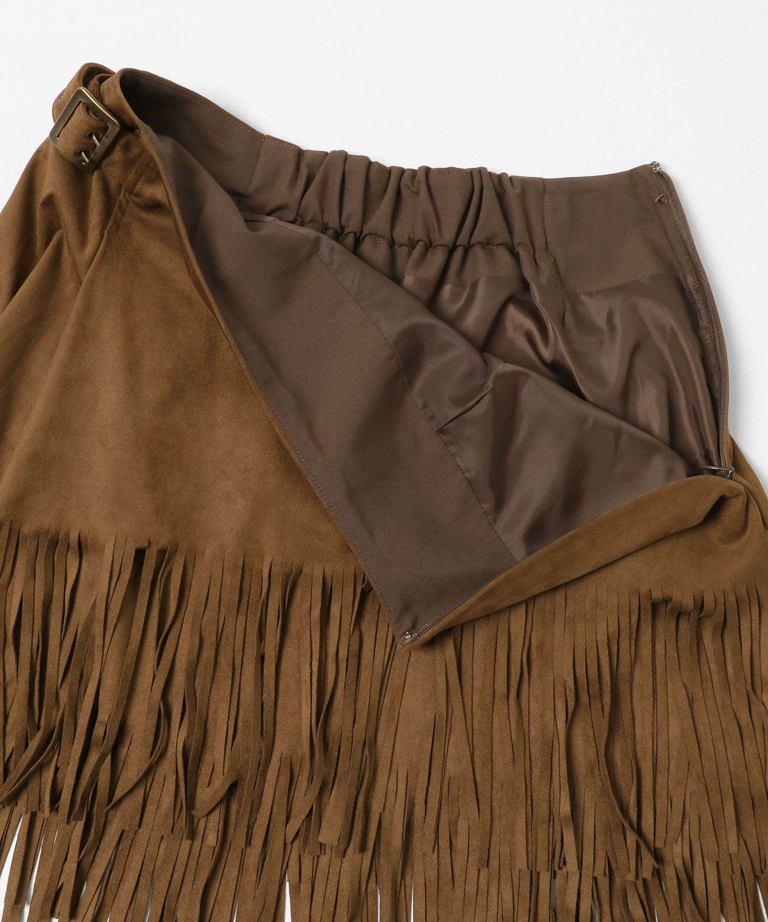 FSフリンジスカート CAMEL S