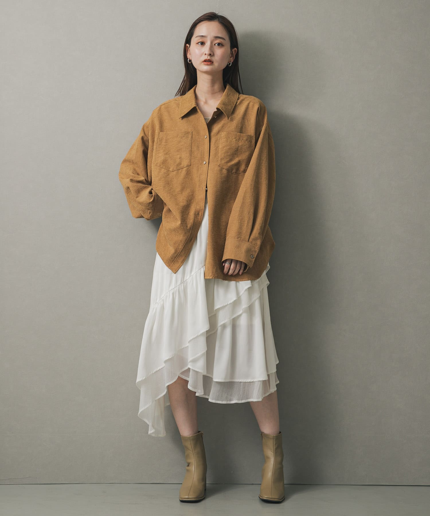 身長：169cm サイズ：one