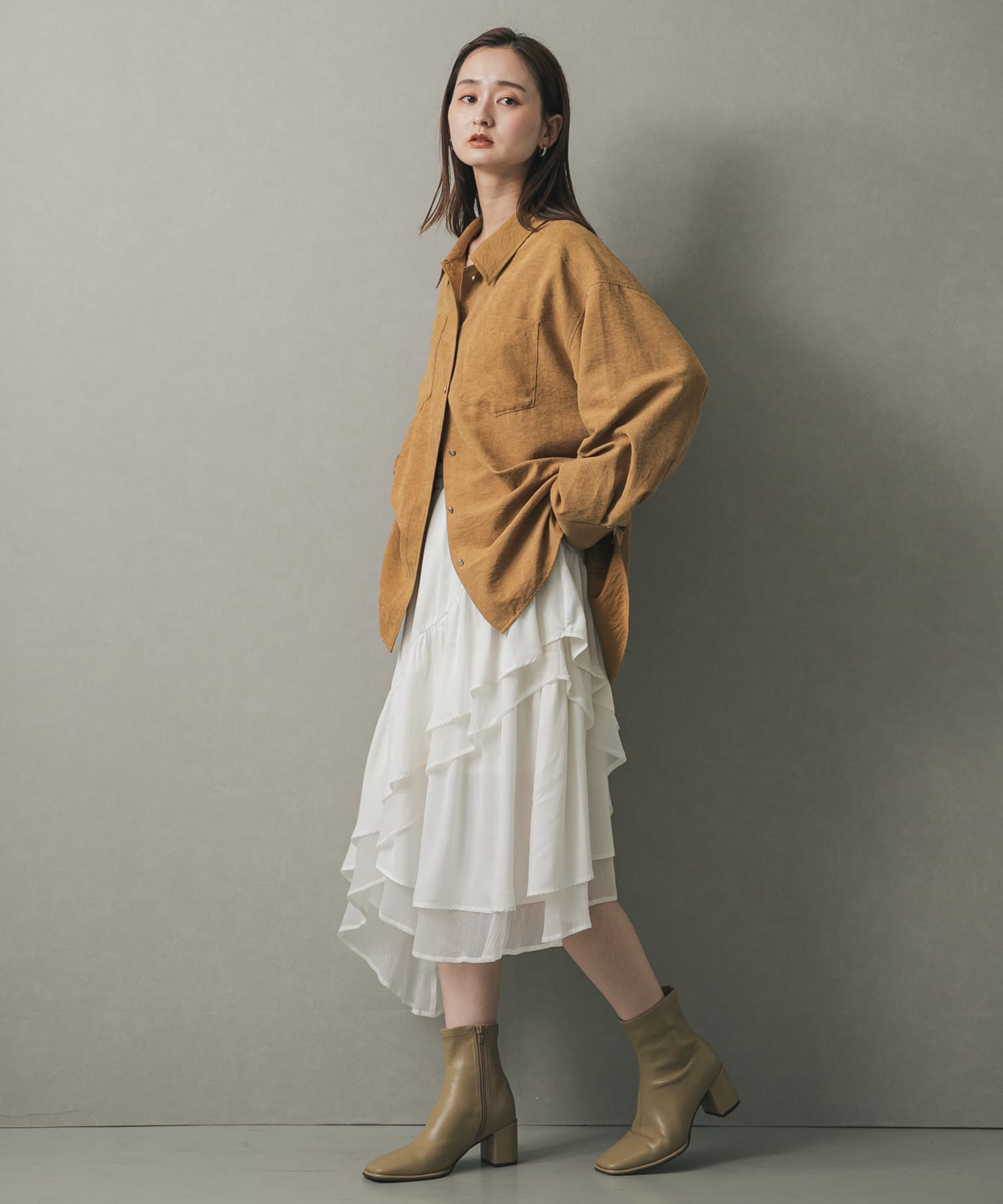 身長：169cm サイズ：one
