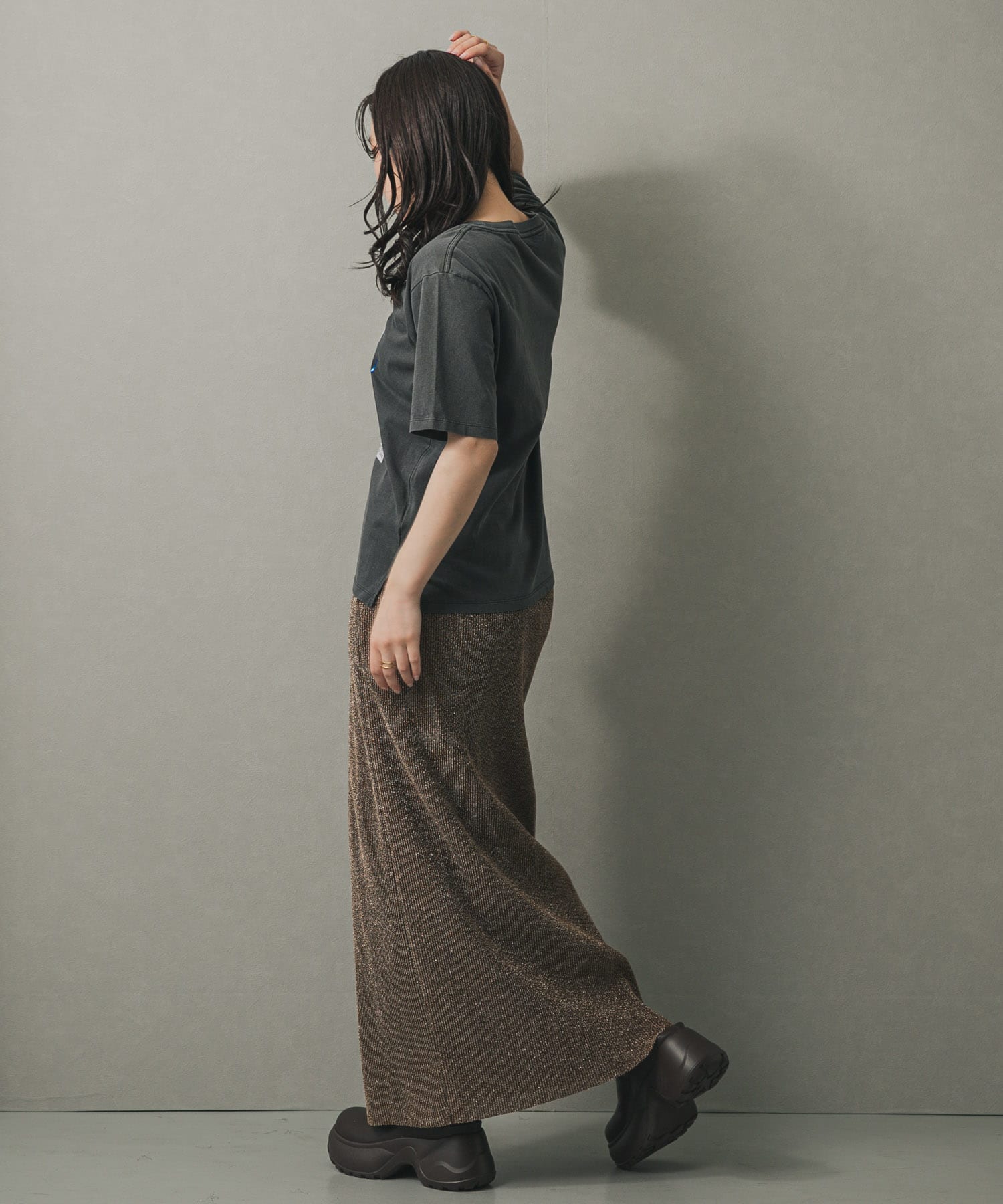 身長：158cm サイズ：one