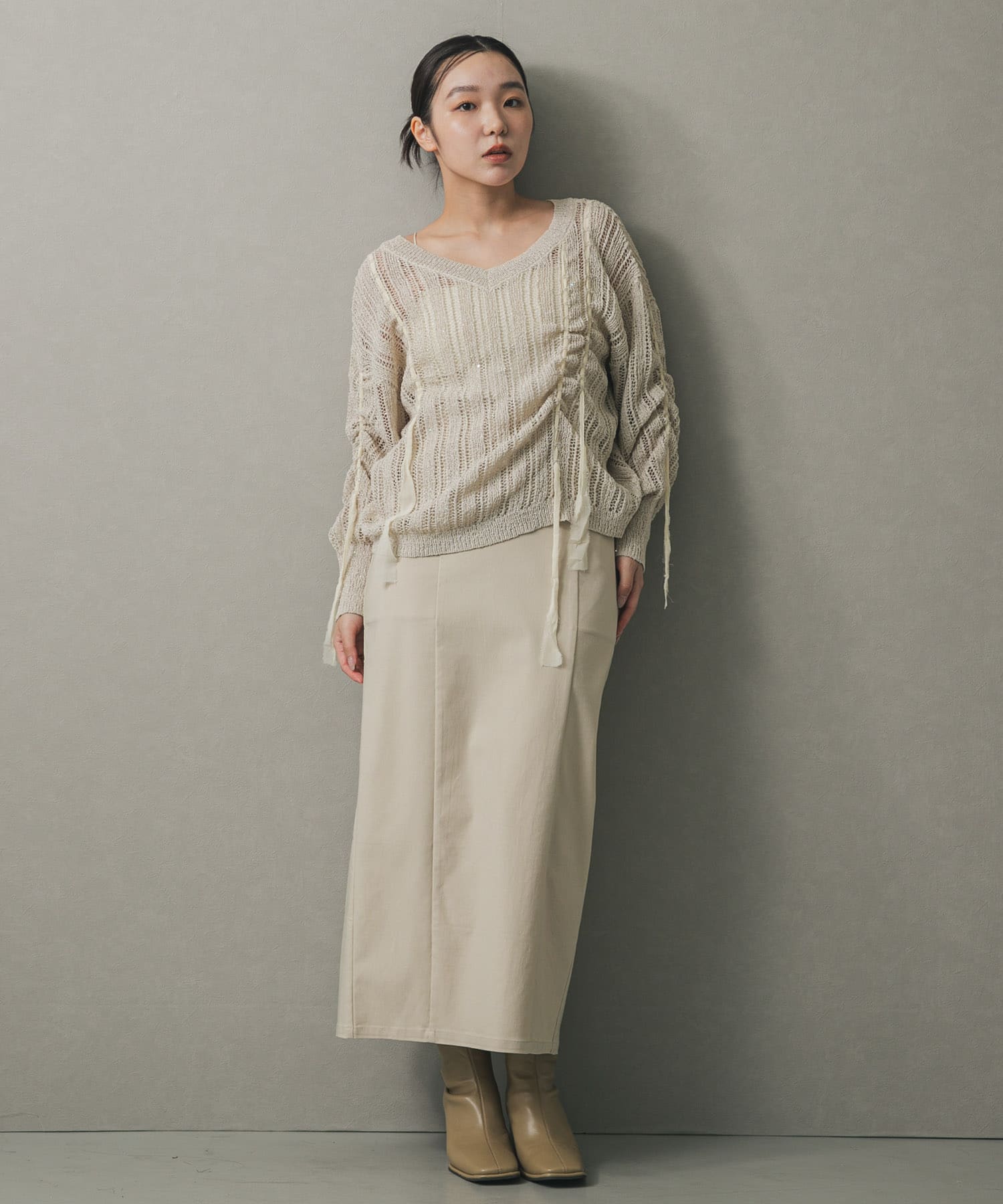身長：158cm サイズ：S
