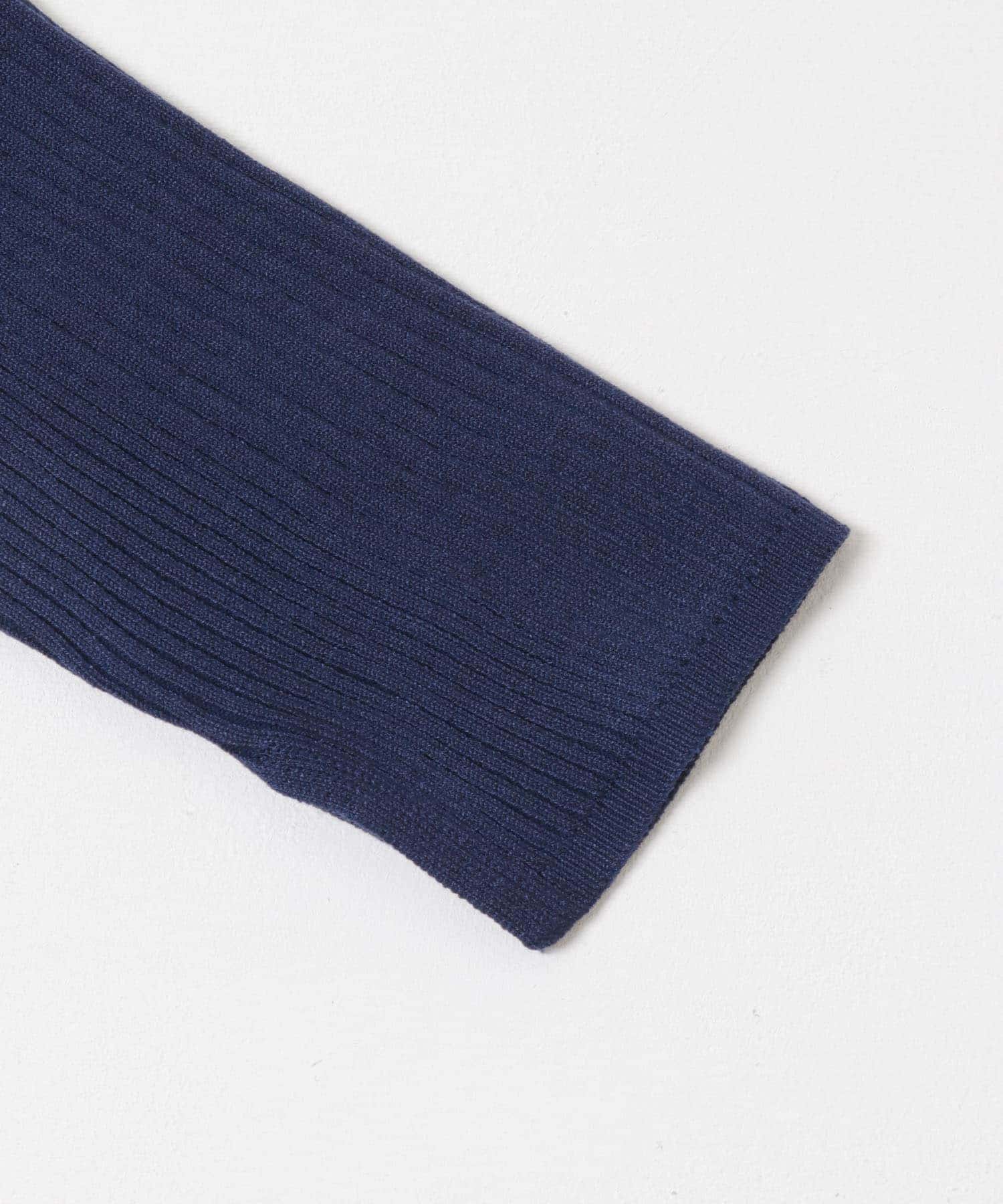 エリツキリブニットワンピース NAVY one