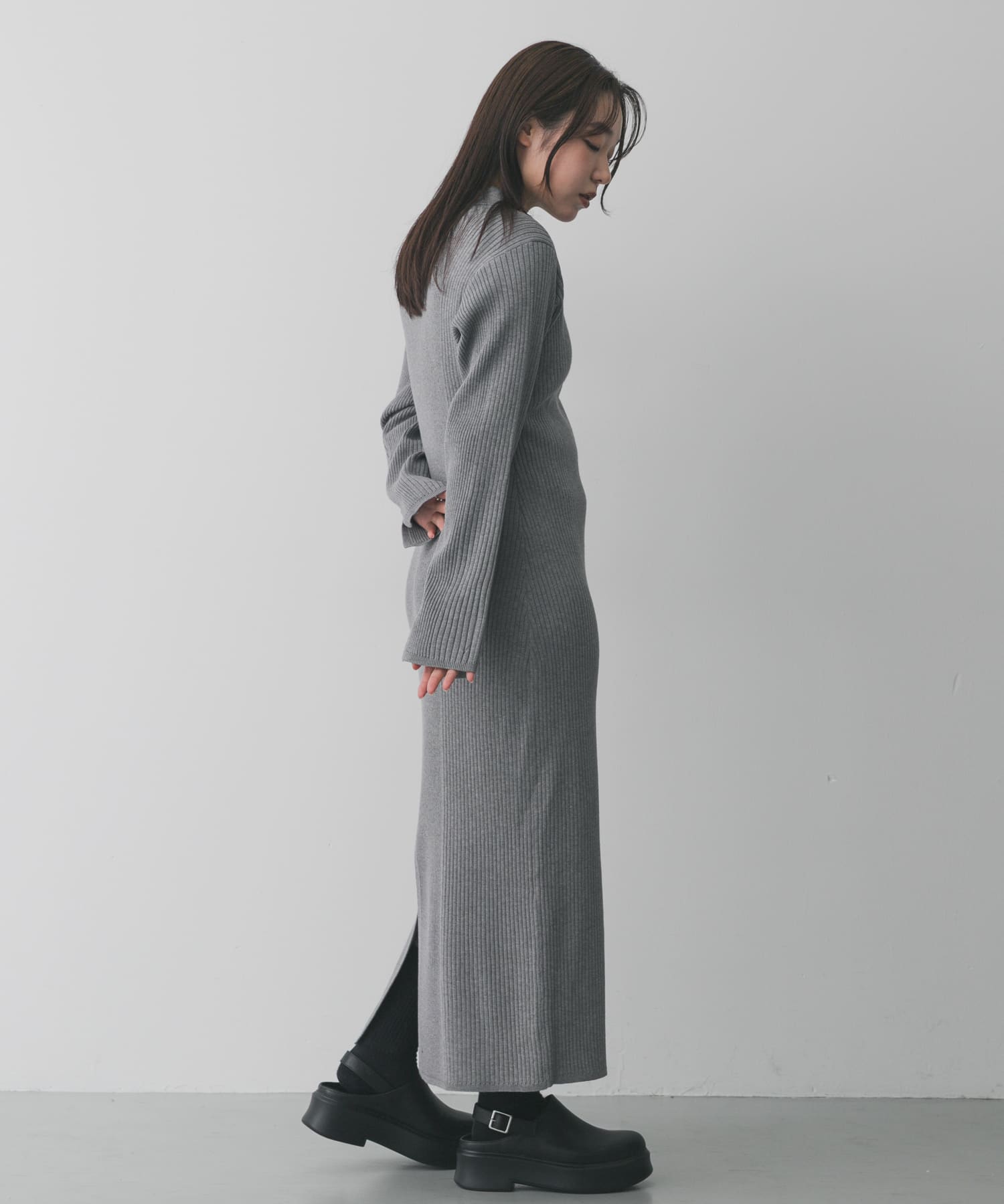 身長：158cm サイズ：one