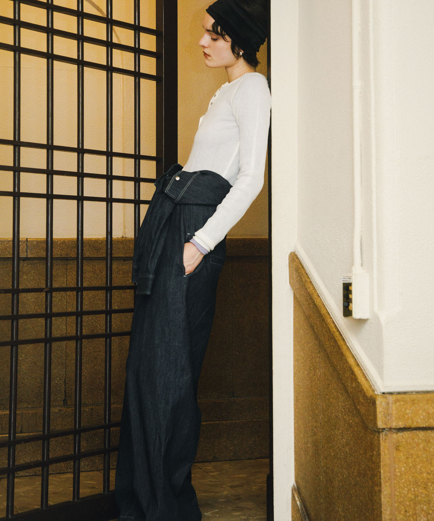 身長：177cm サイズ：one