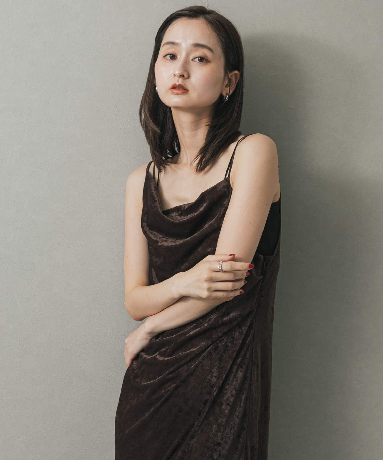 身長：169cm サイズ：one