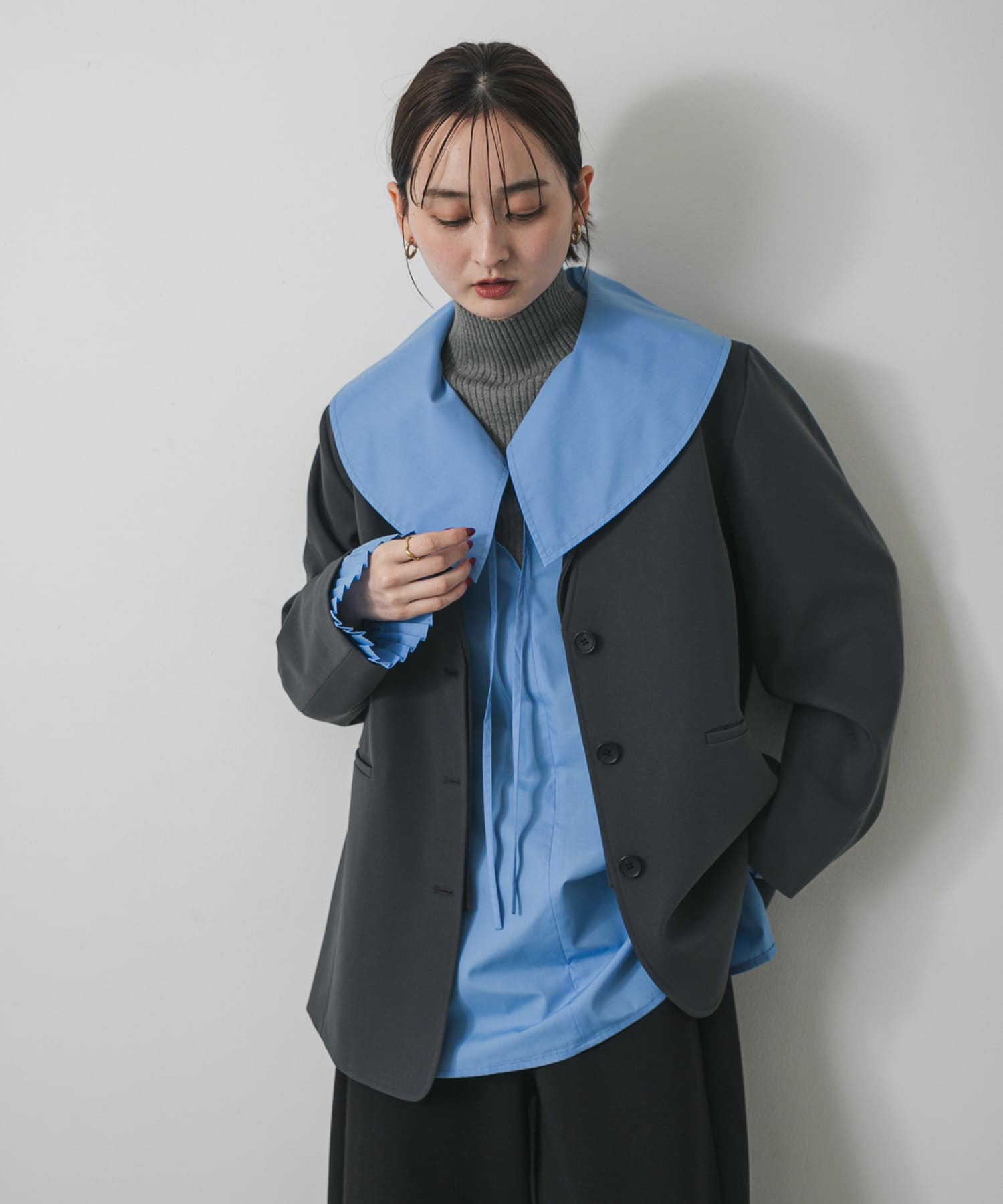 身長：169cm サイズ：one