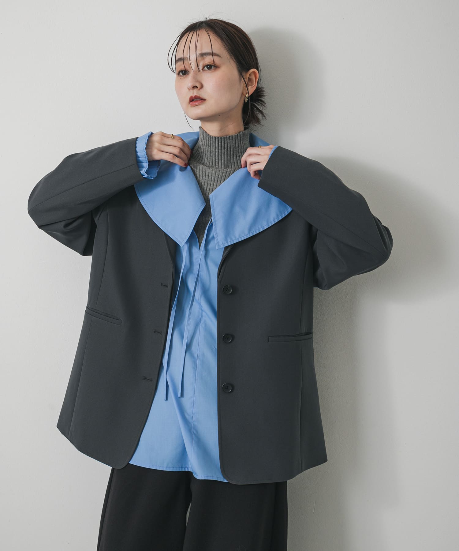 身長：169cm サイズ：one