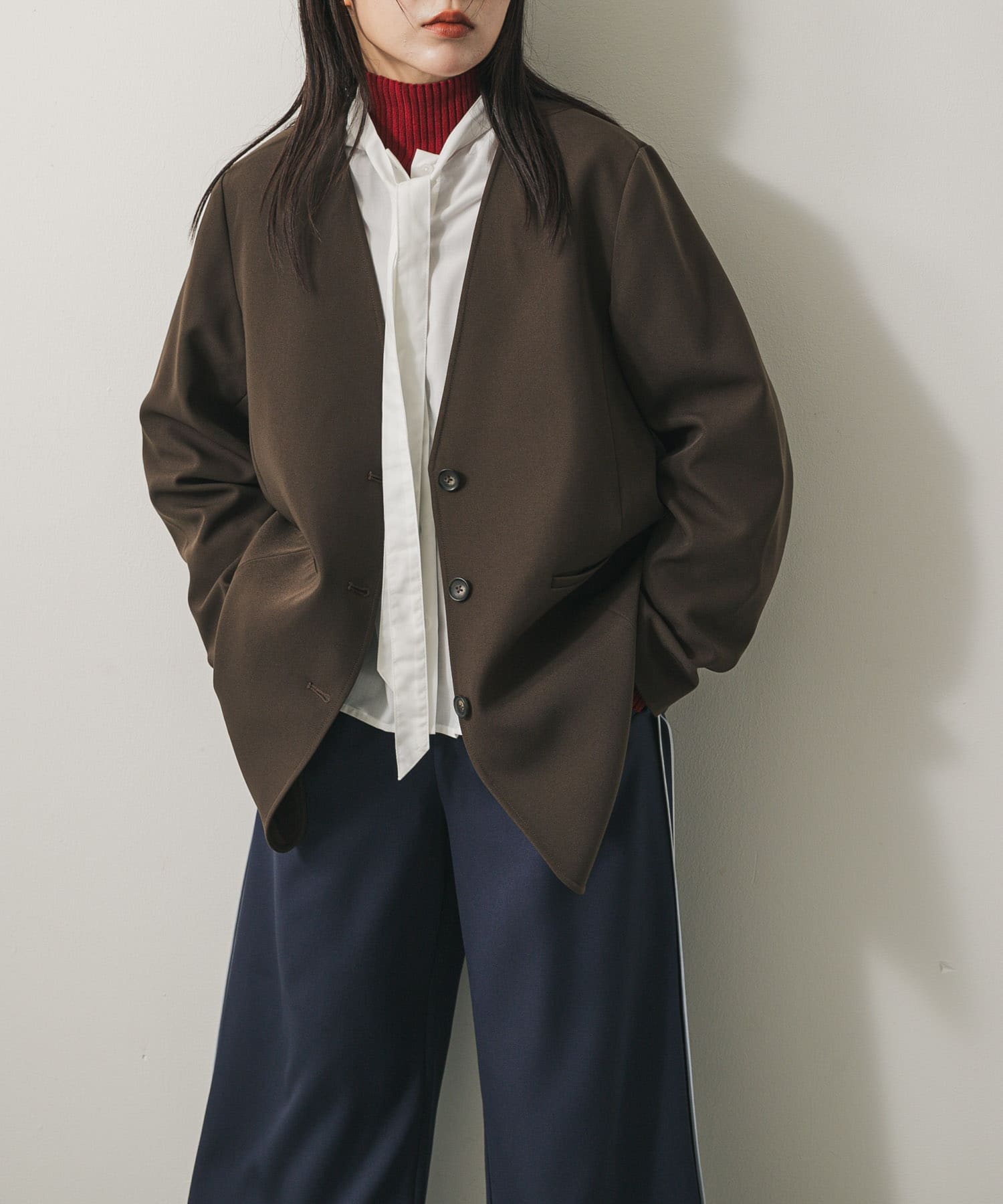 身長：158cm サイズ：one