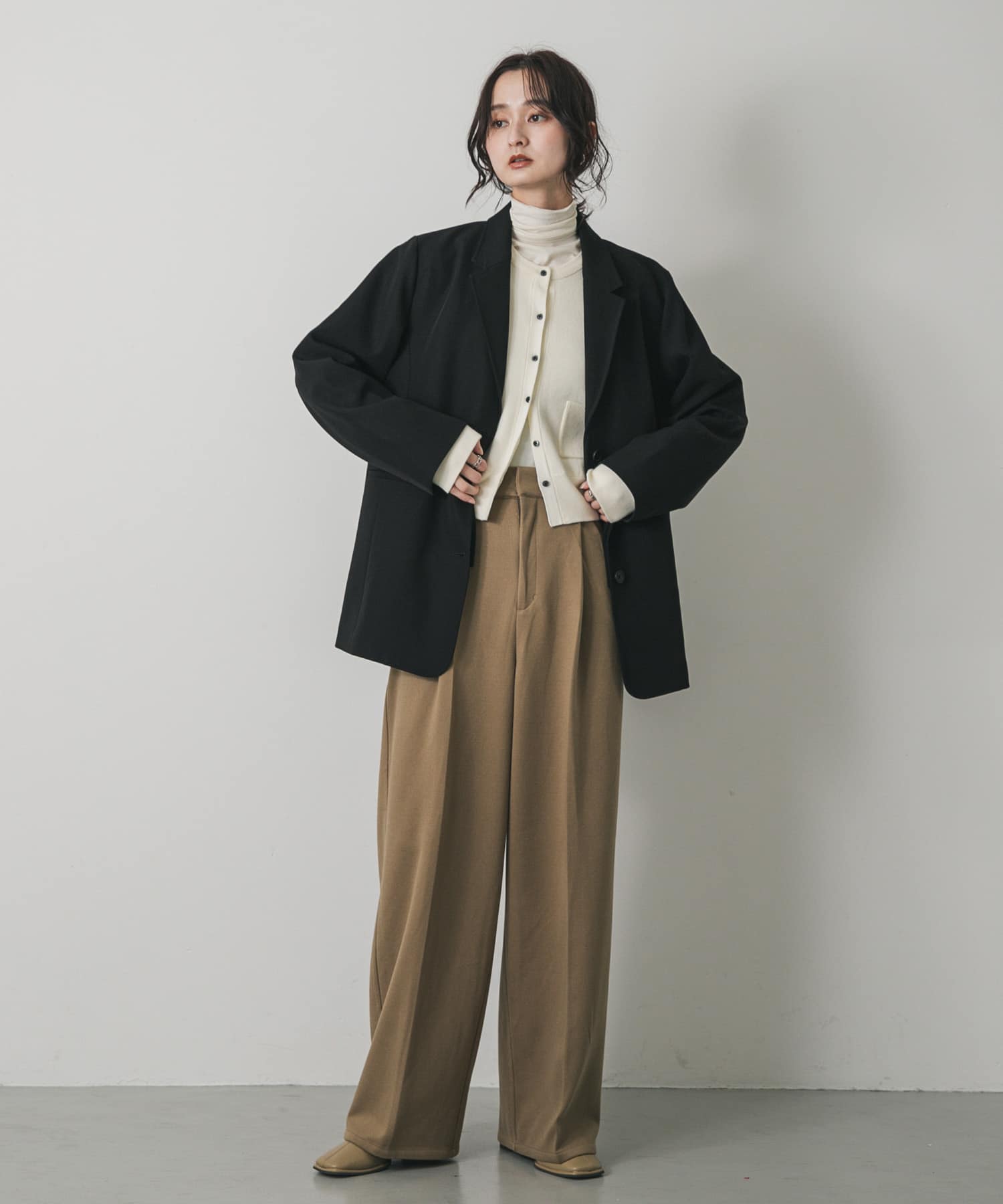 身長：169cm サイズ：one