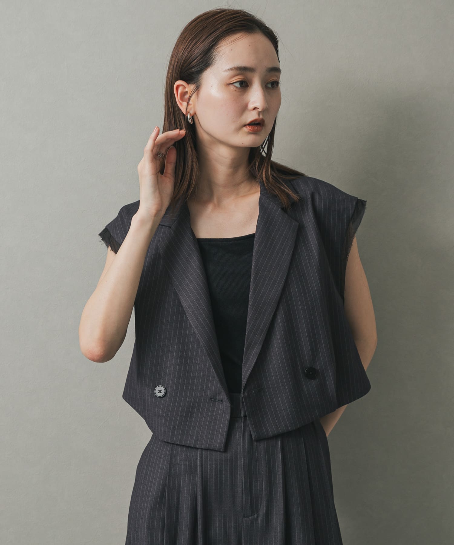 身長：169cm サイズ：one
