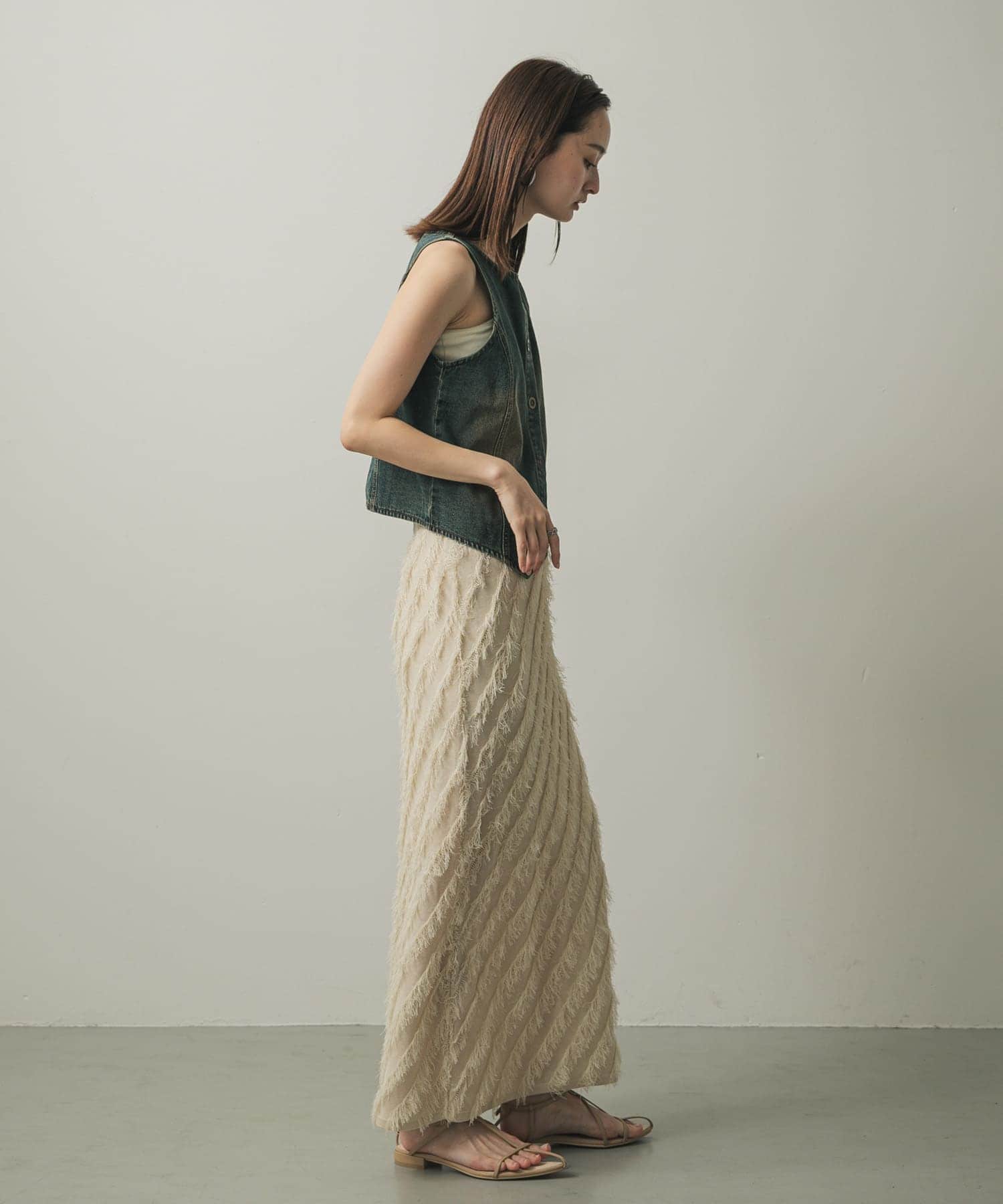 身長：169cm サイズ：one