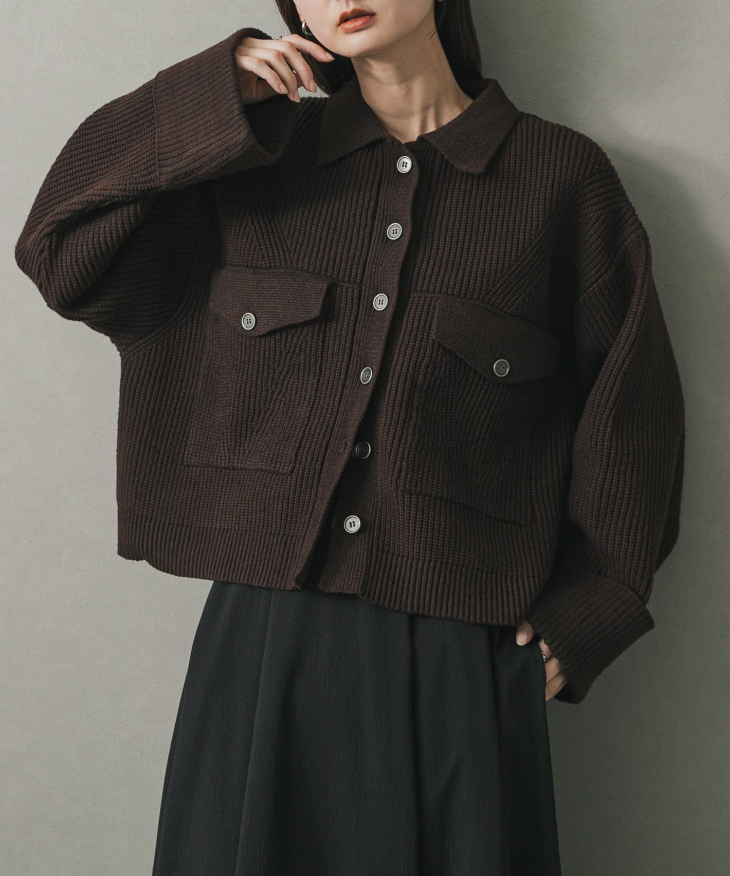 身長：169cm サイズ：one