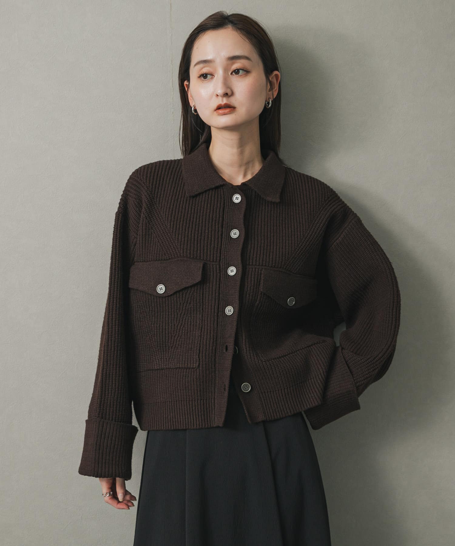 身長：169cm サイズ：one