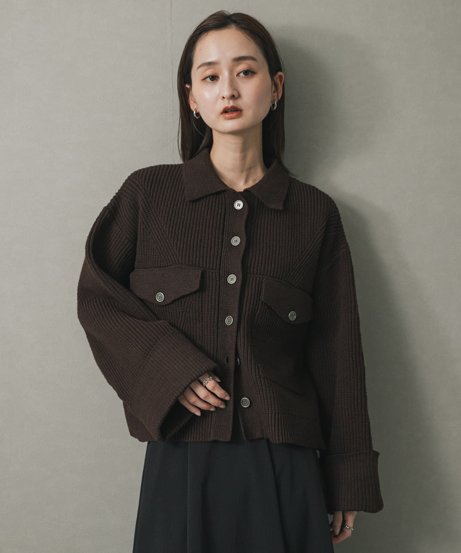 身長：169cm サイズ：one
