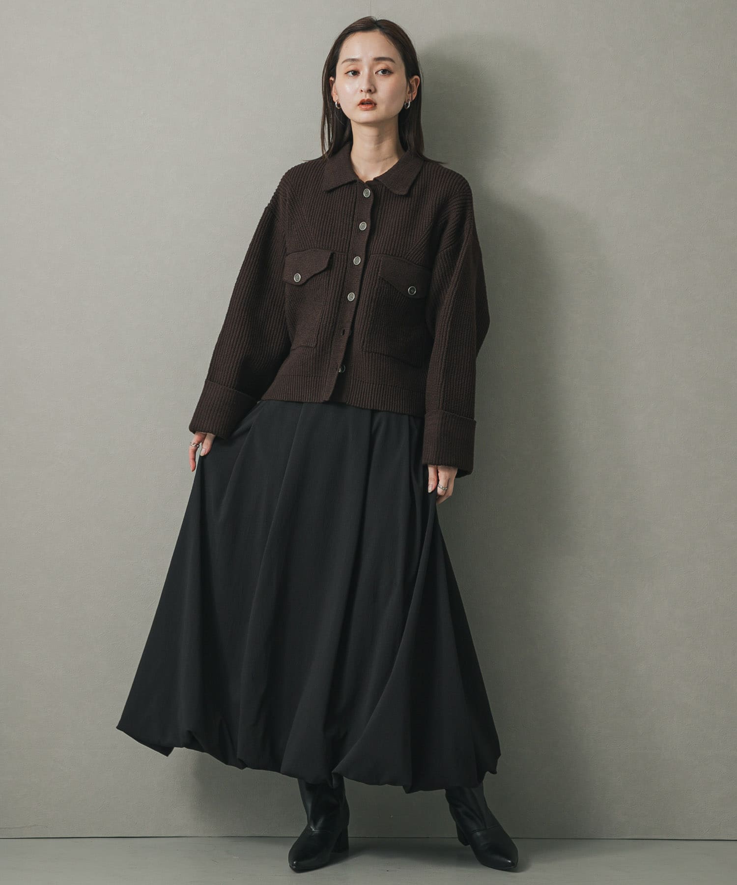 身長：169cm サイズ：one