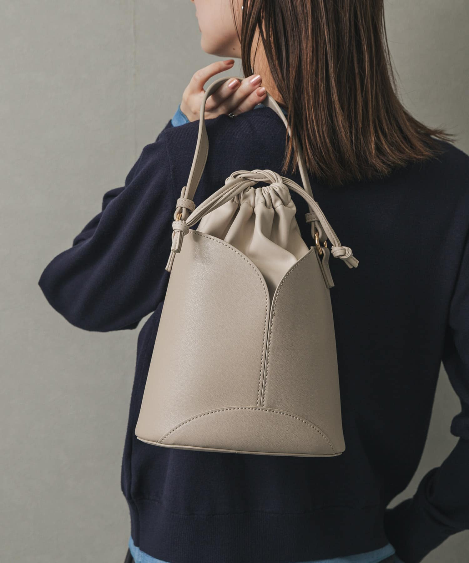 パネルキンチャクバッグ