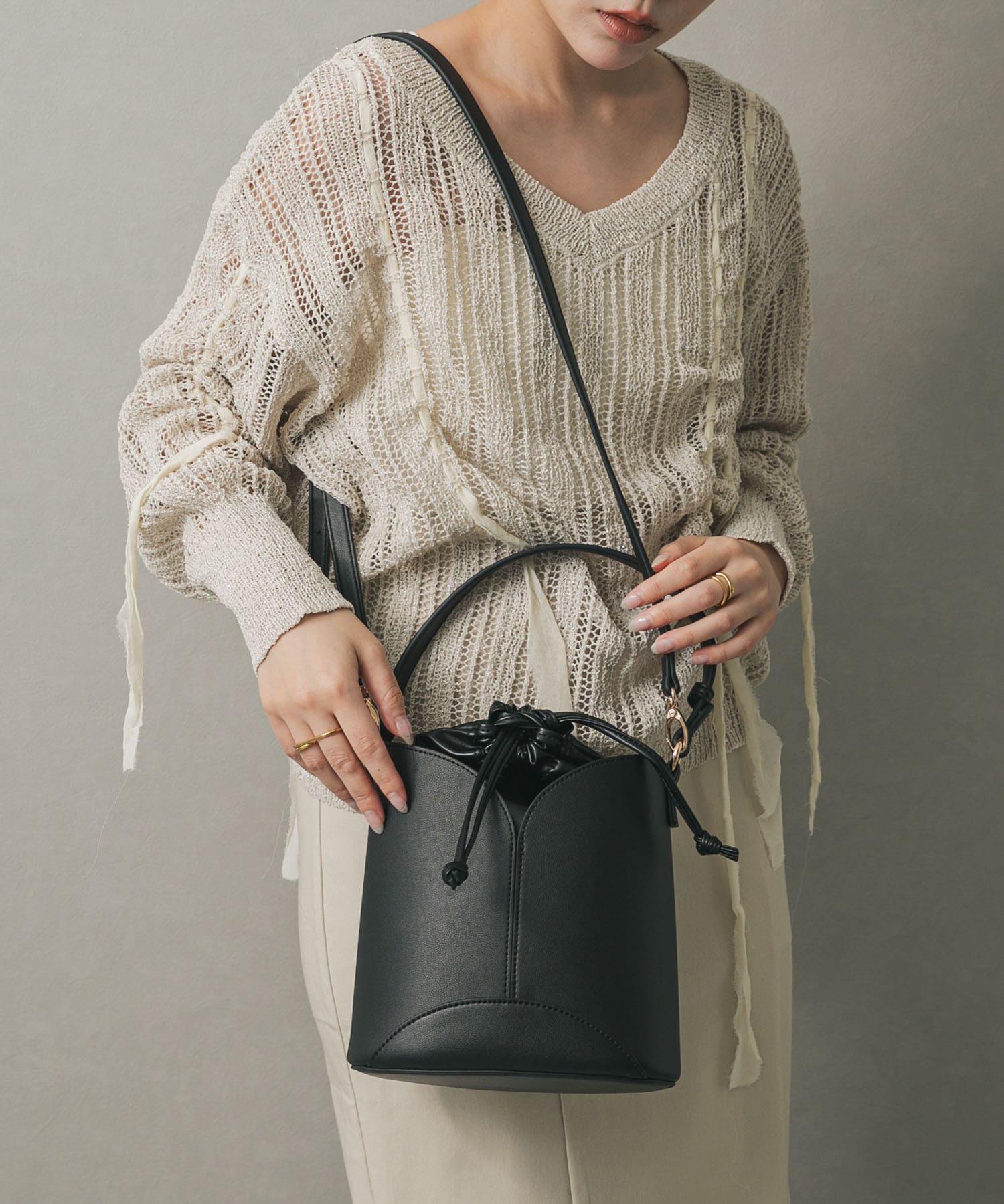 パネルキンチャクバッグ