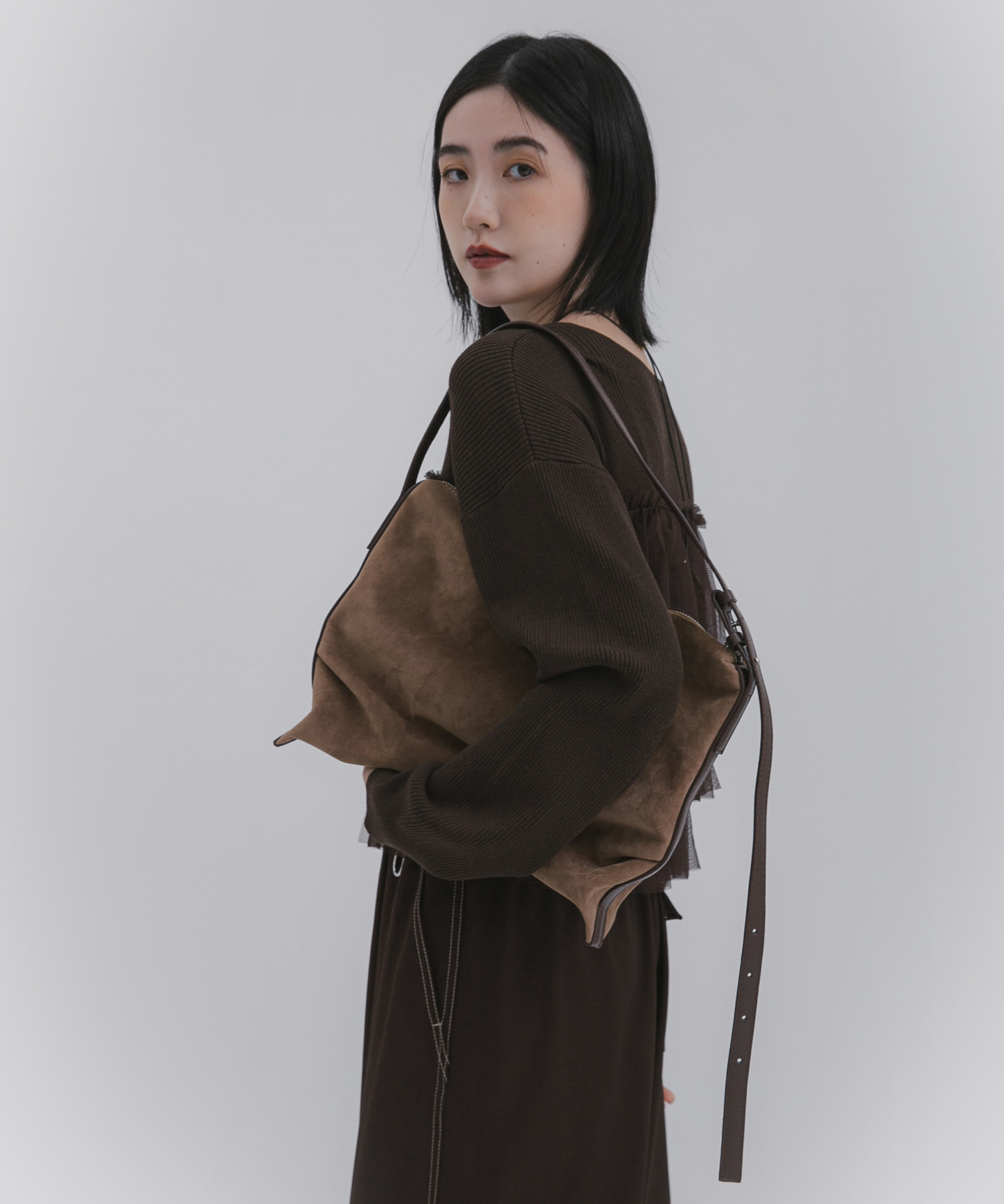 ワンショルダースクエアバッグ