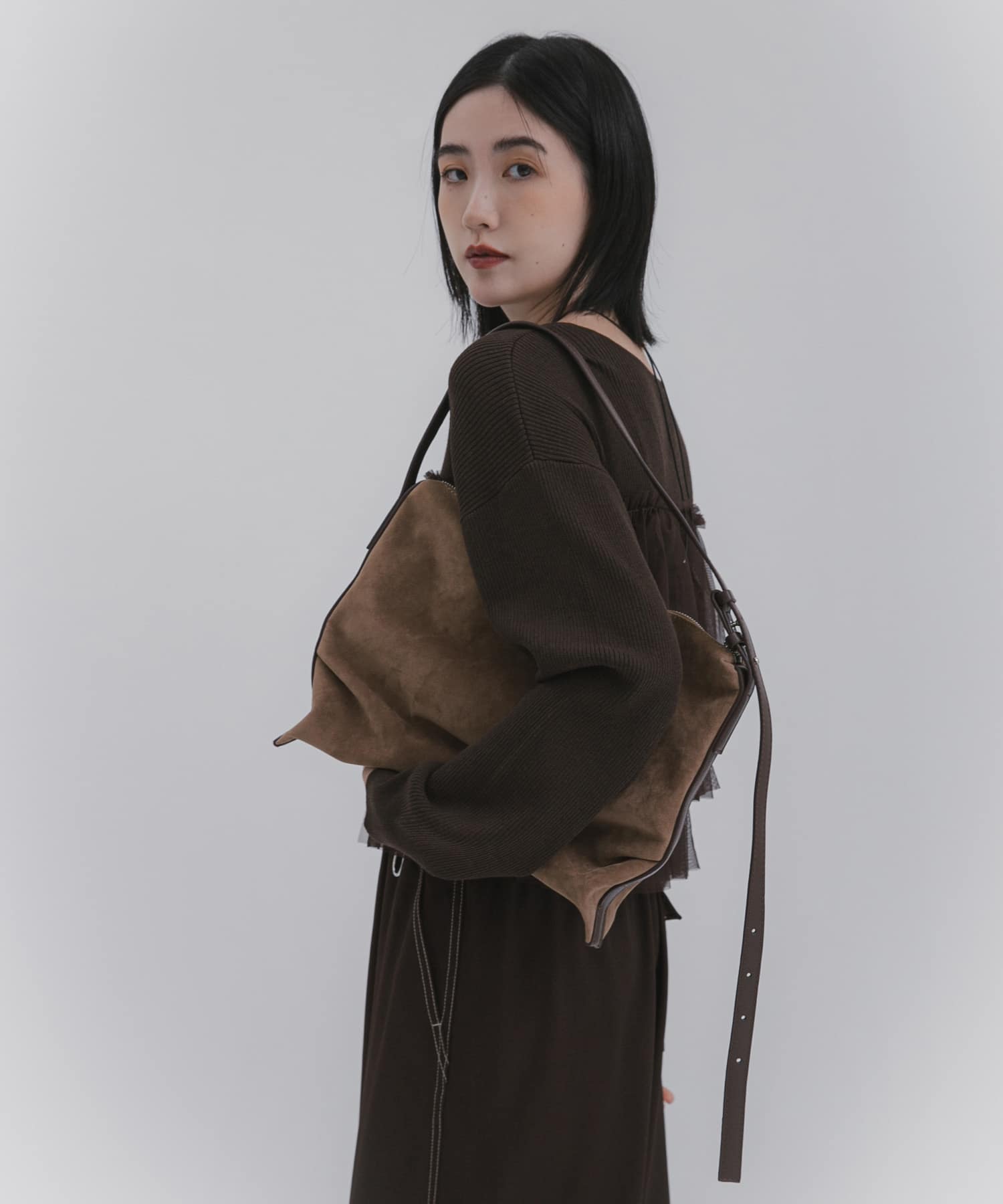 ワンショルダースクエアバッグ