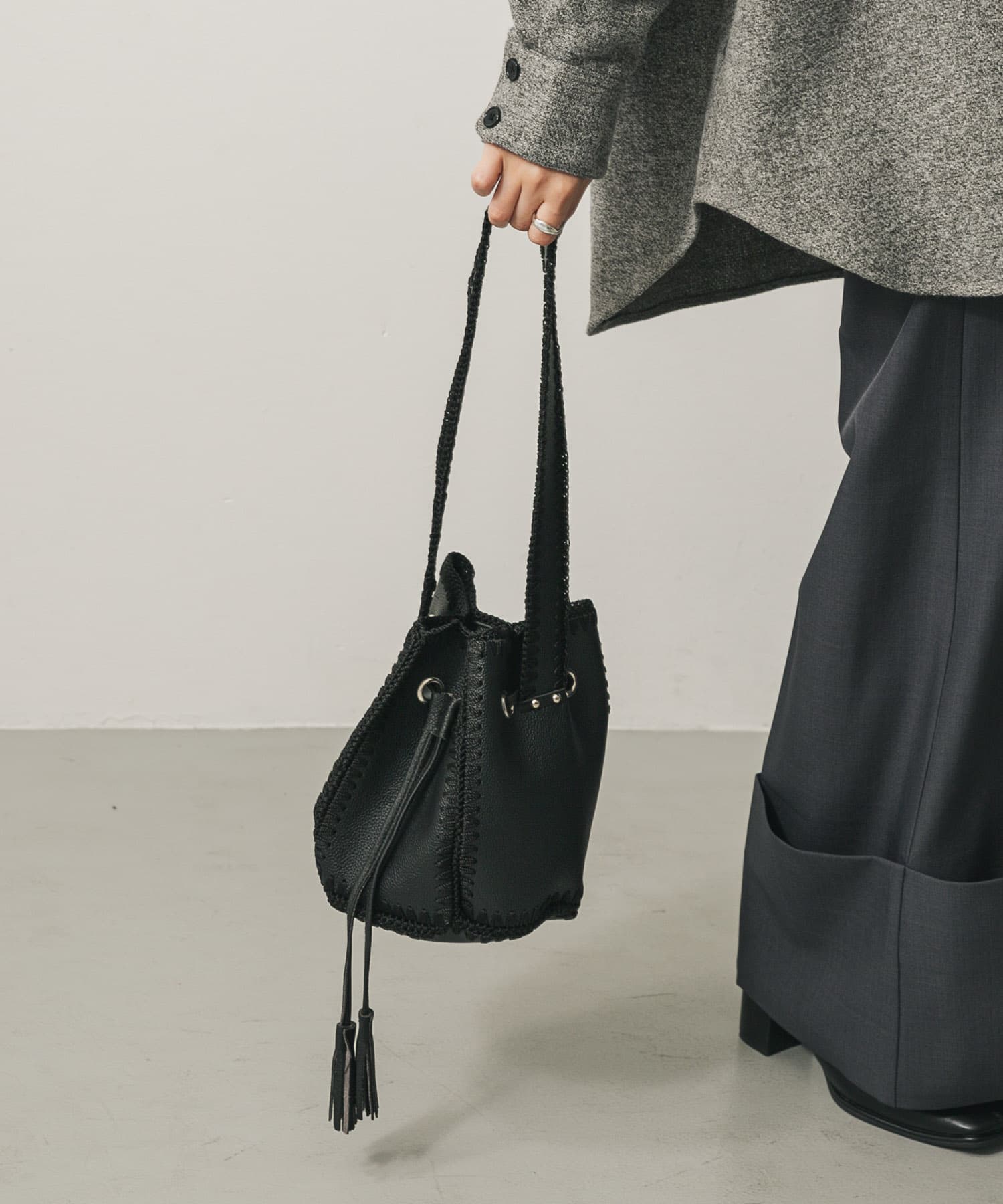 エンブロイダリーキンチャクバッグ