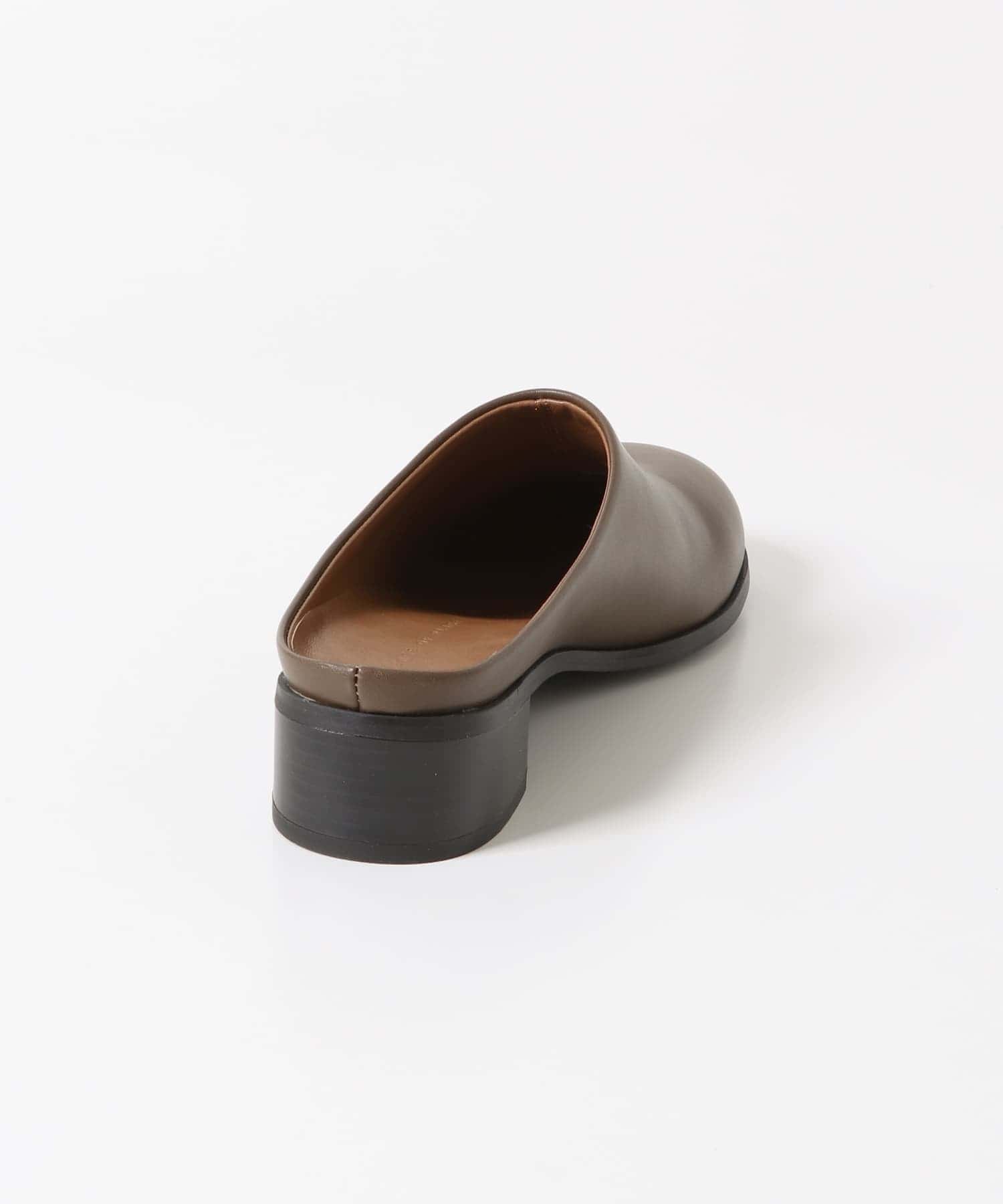 ワイドトゥヒールスリッポン BROWN S