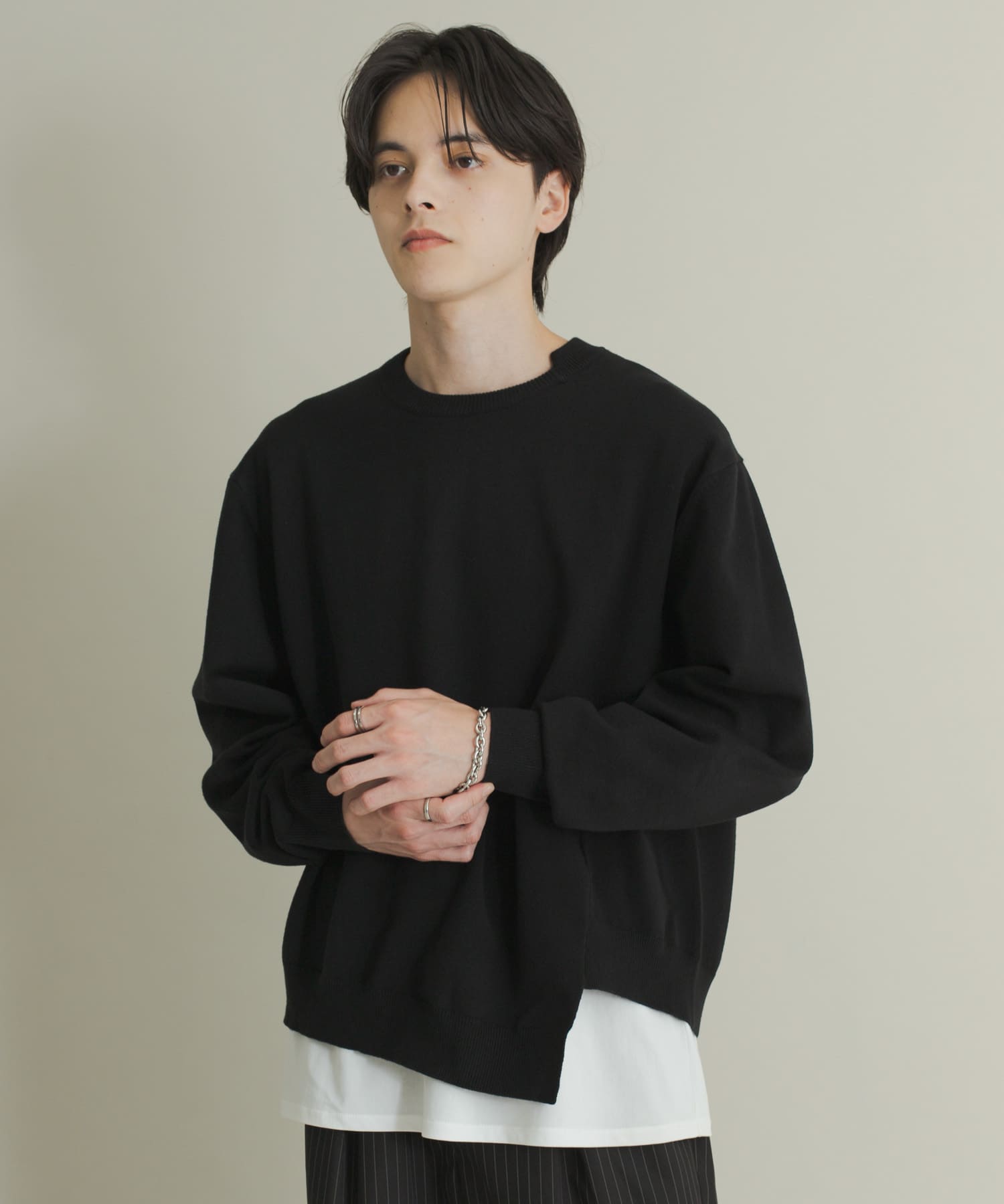 身長：173cm サイズ：L