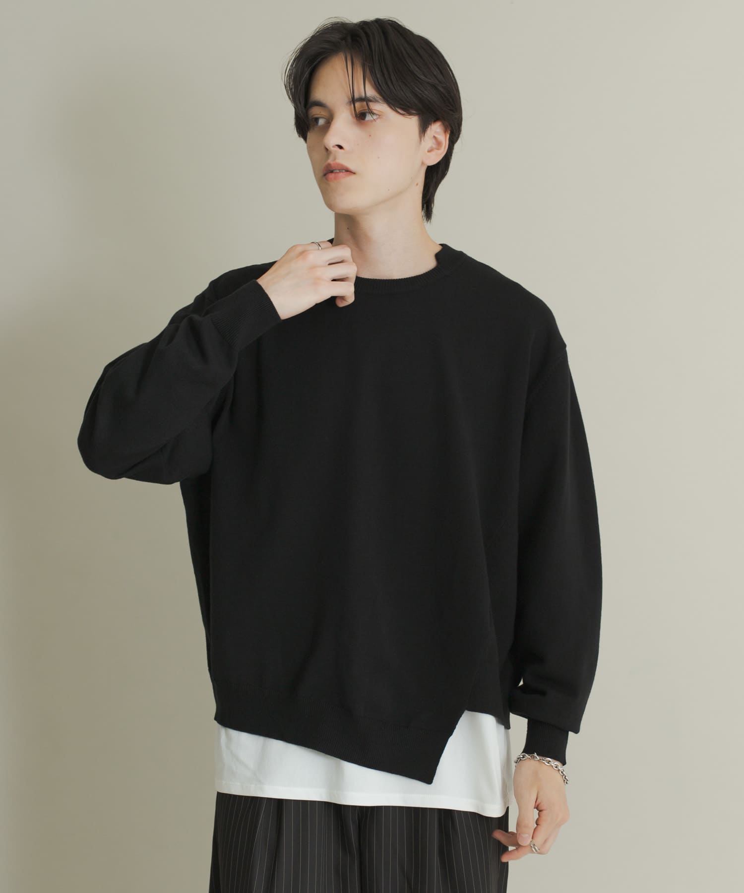 身長：173cm サイズ：L