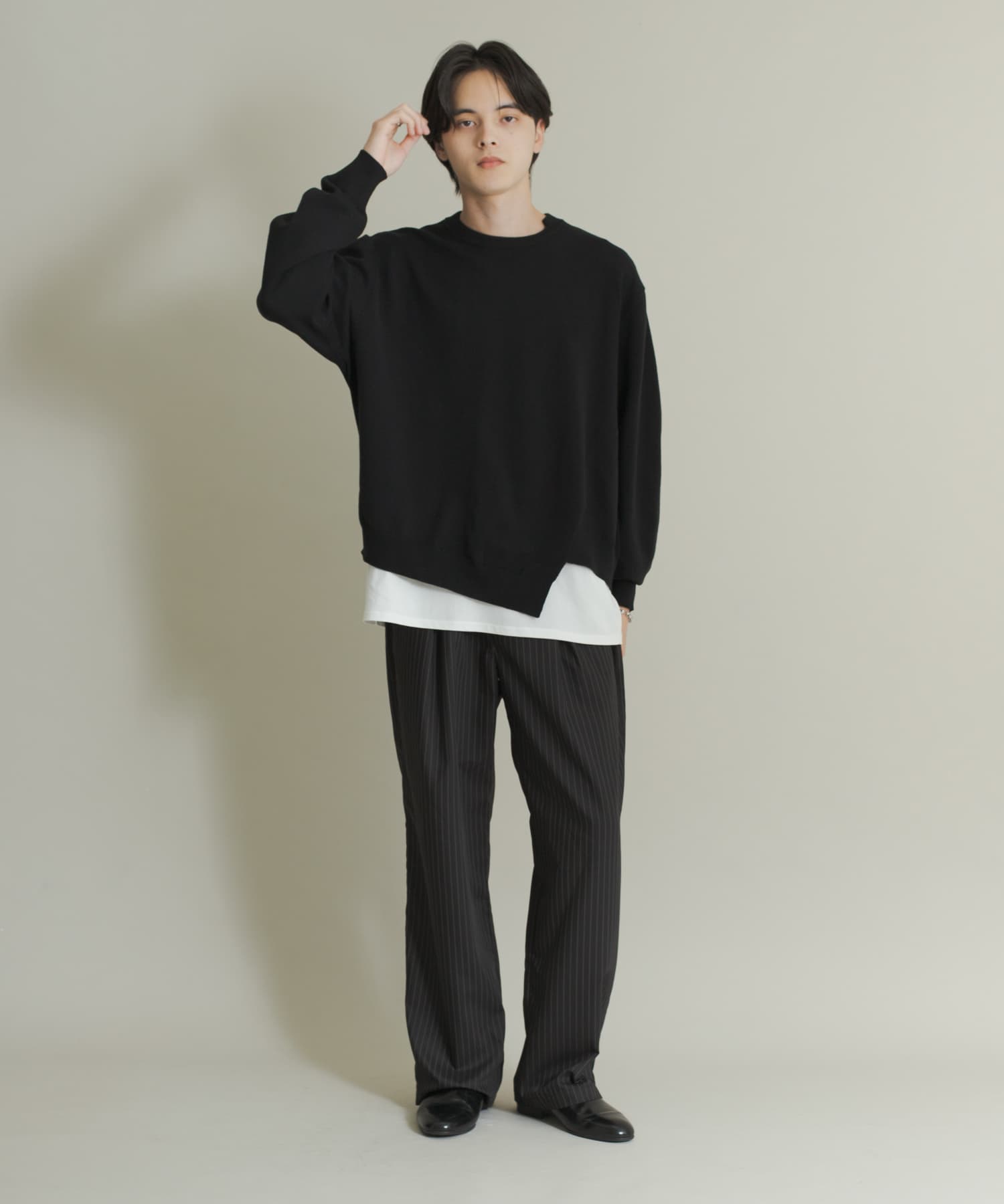 身長：173cm サイズ：L