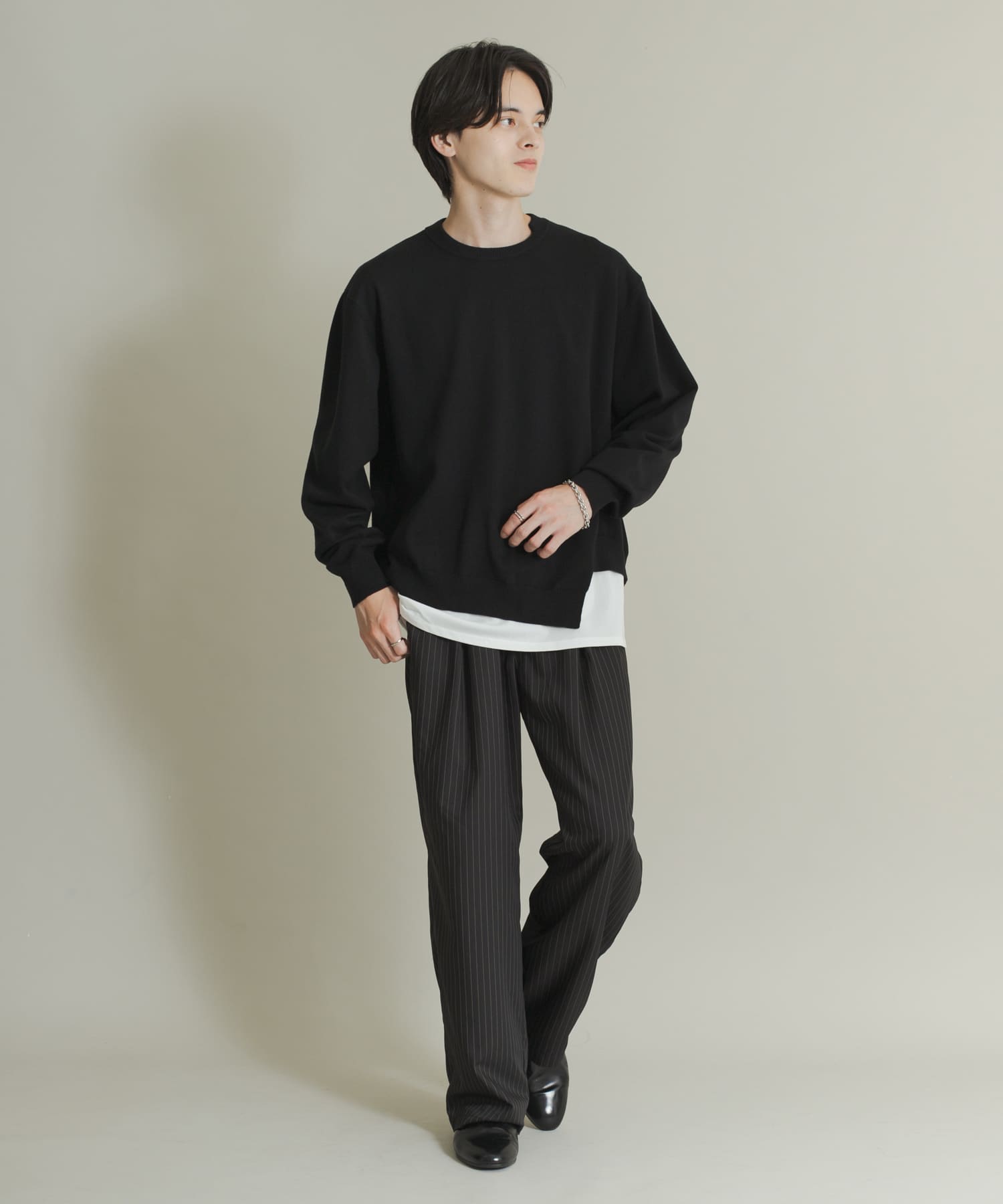 身長：173cm サイズ：L