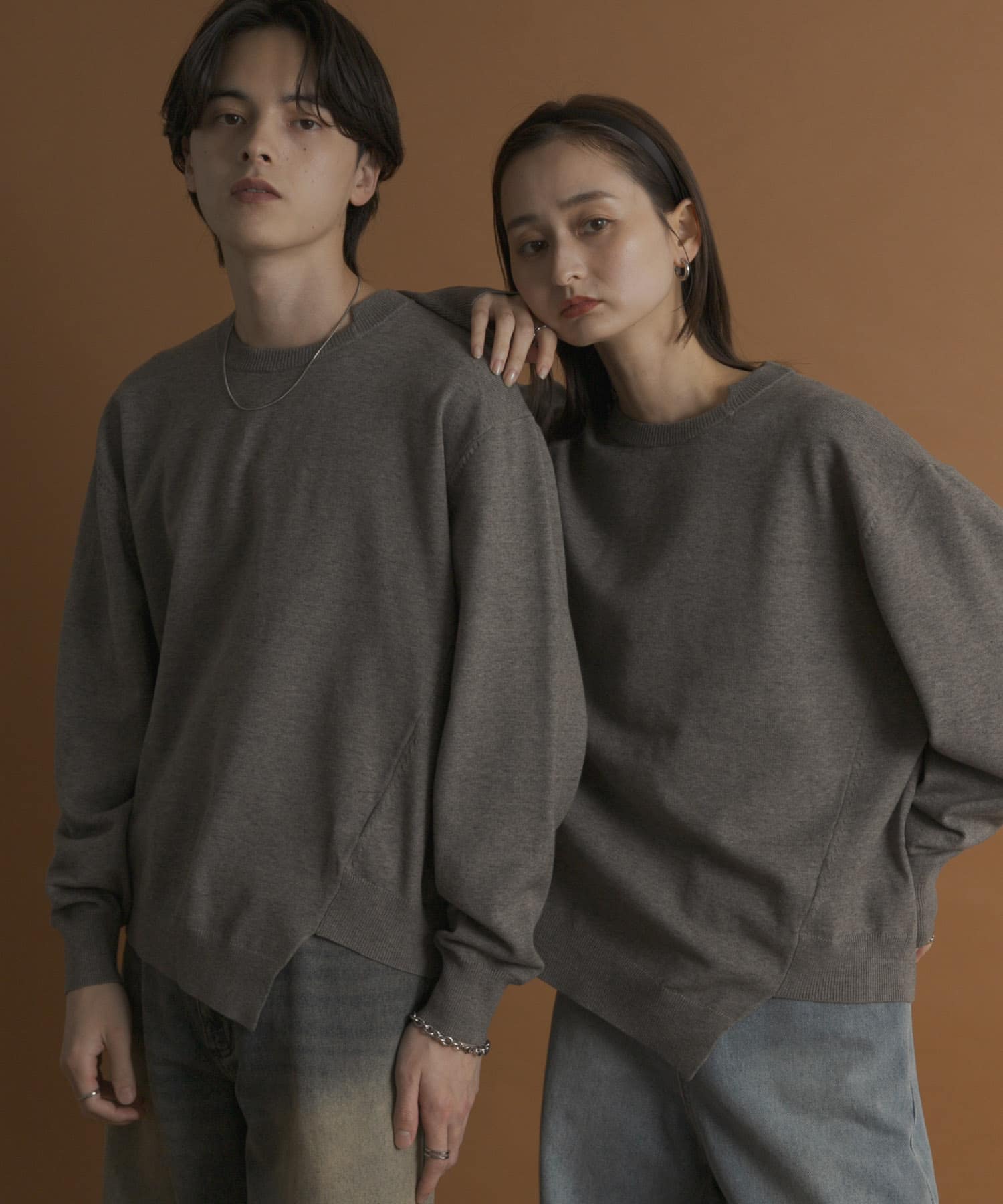 身長：173cm サイズ：L／身長：169cm サイズ：M