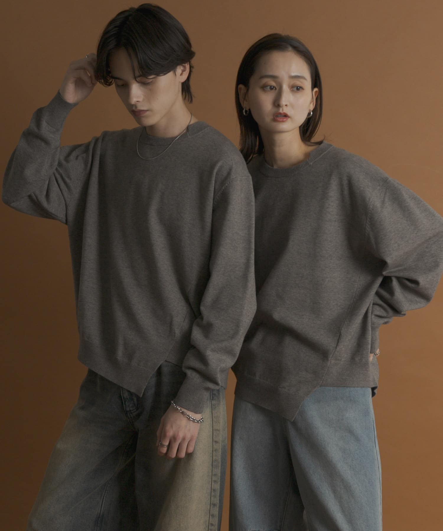 身長：173cm サイズ：L／身長：169cm サイズ：M