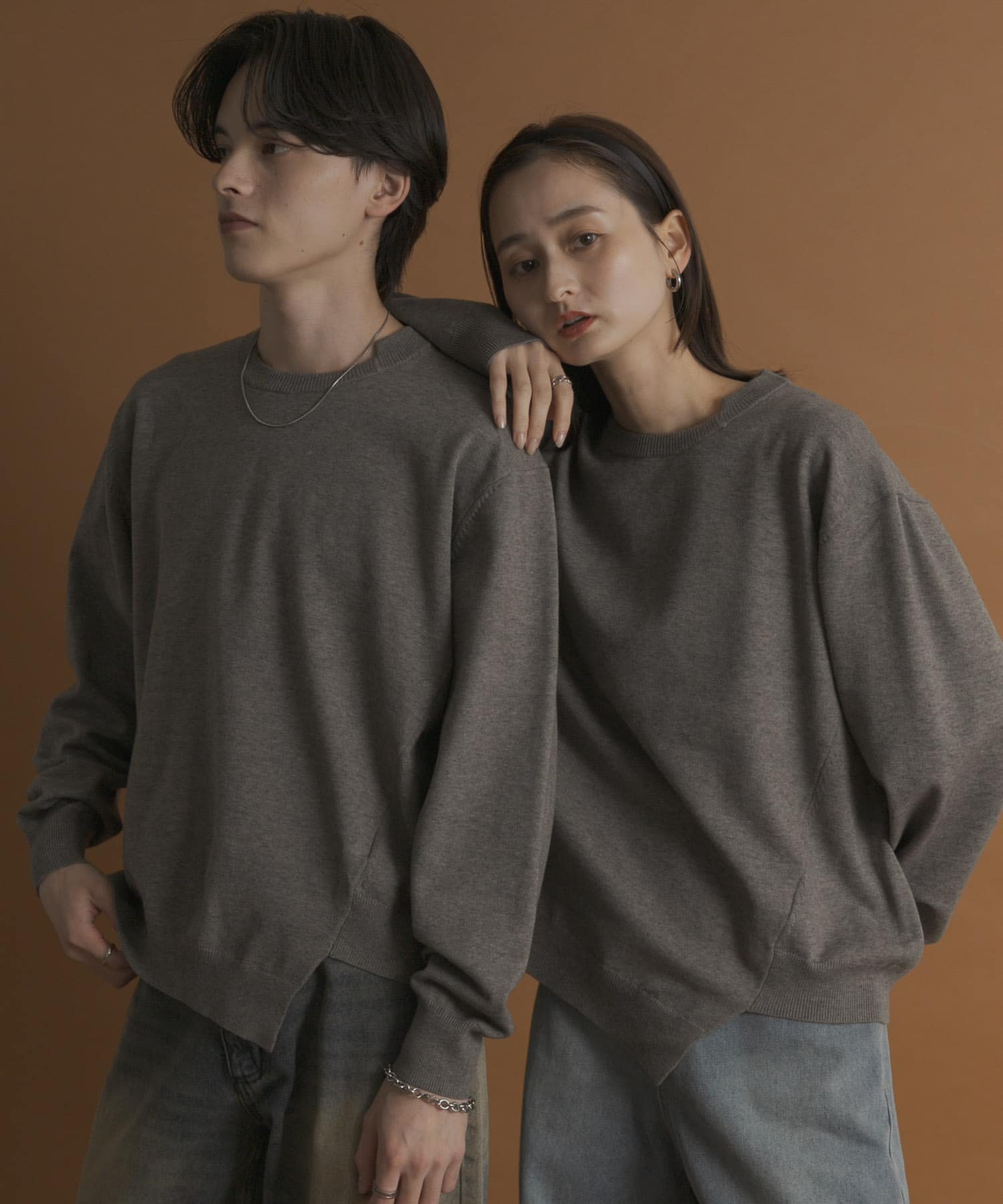 身長：173cm サイズ：L／身長：169cm サイズ：M