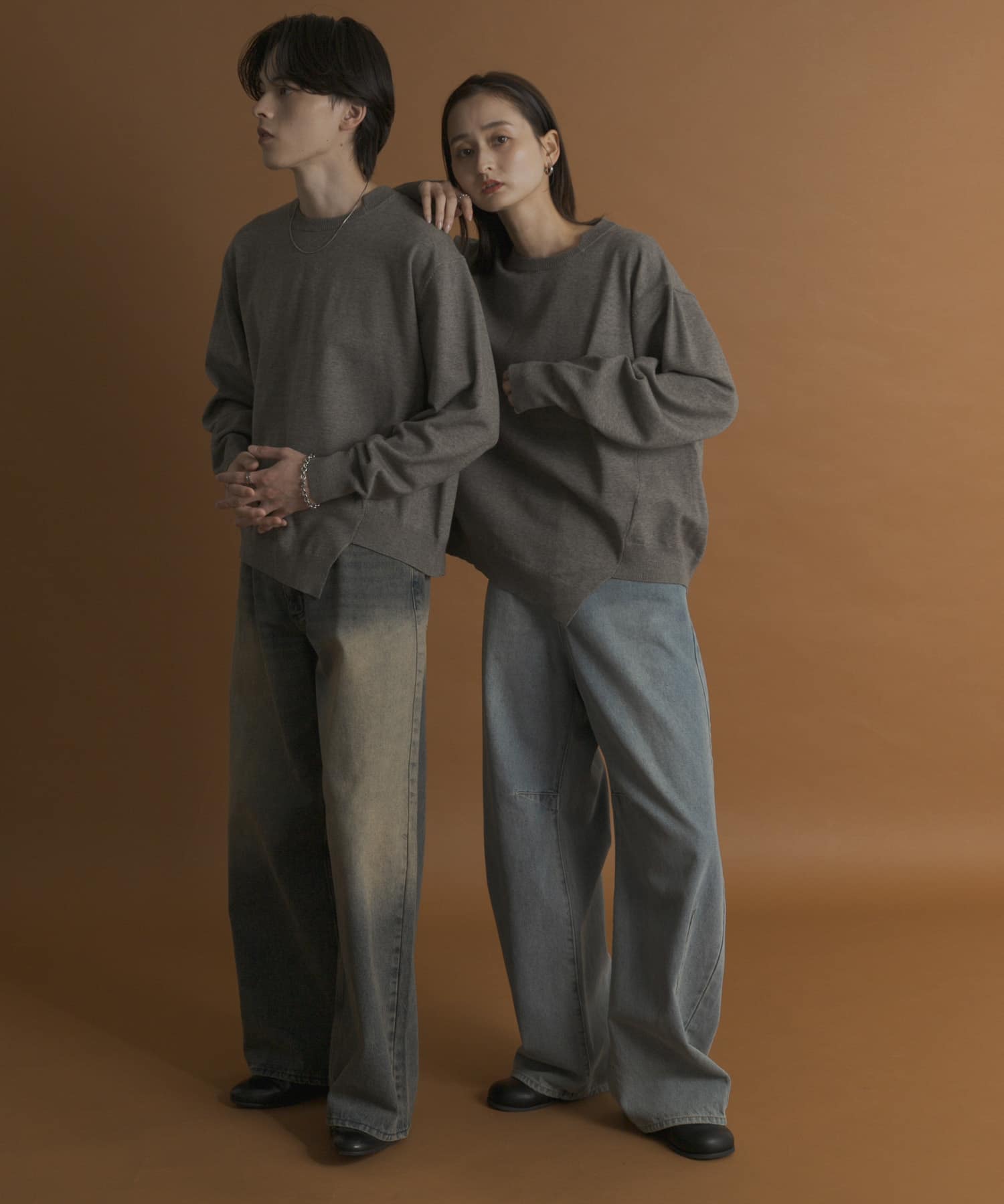 身長：173cm サイズ：L／身長：169cm サイズ：M