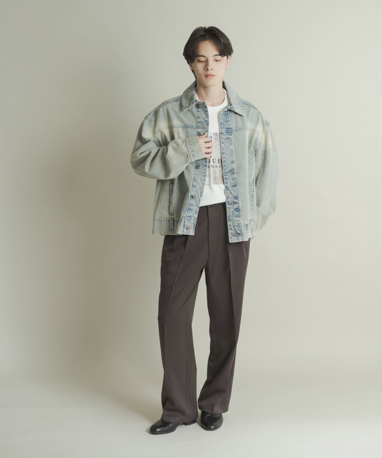 身長：173cm サイズ：L