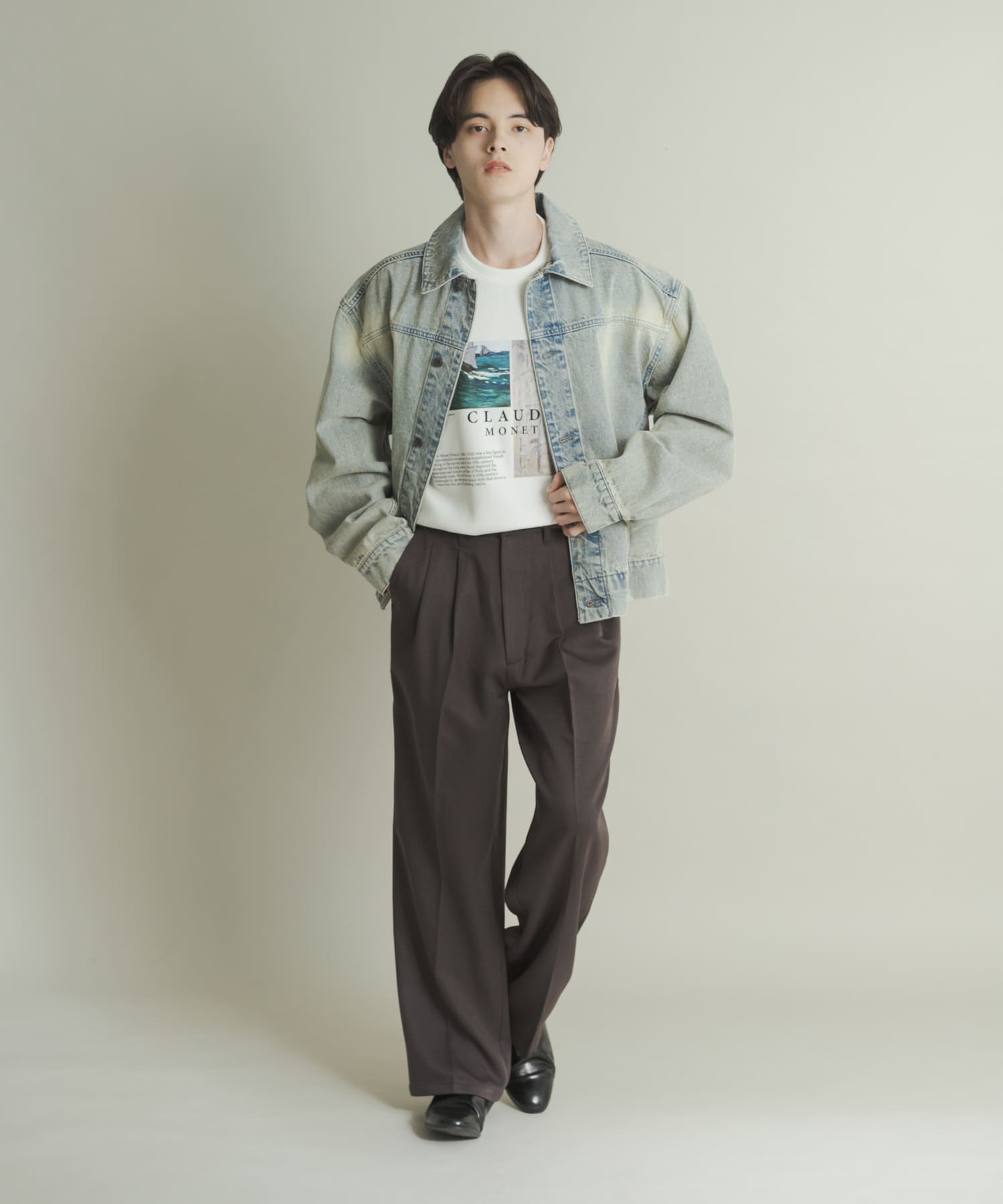 身長：173cm サイズ：L