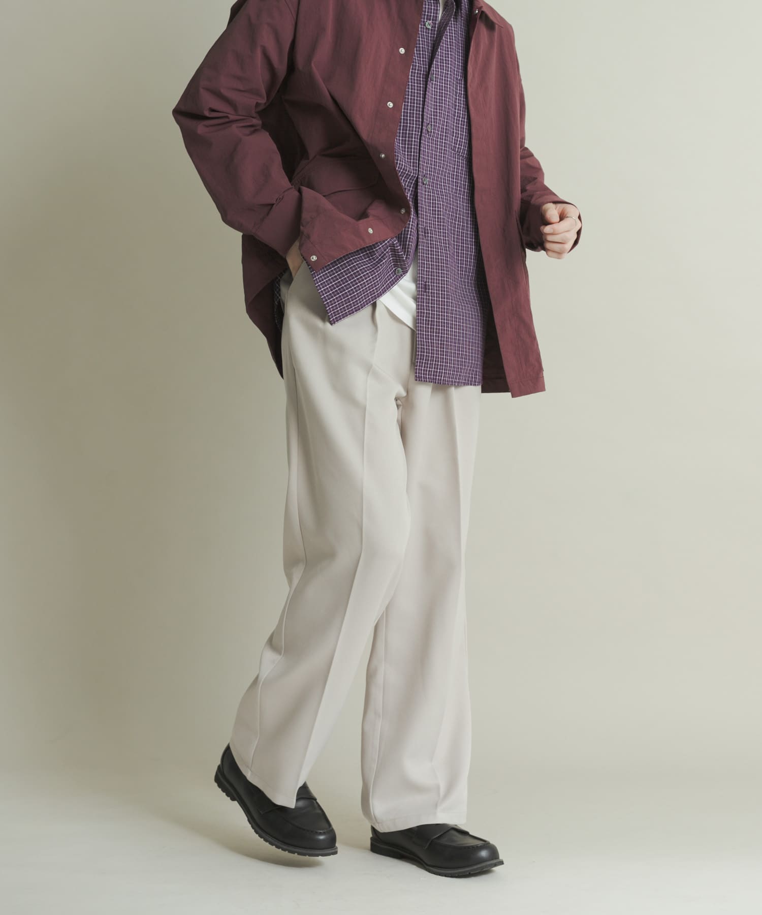 身長：173cm サイズ：L