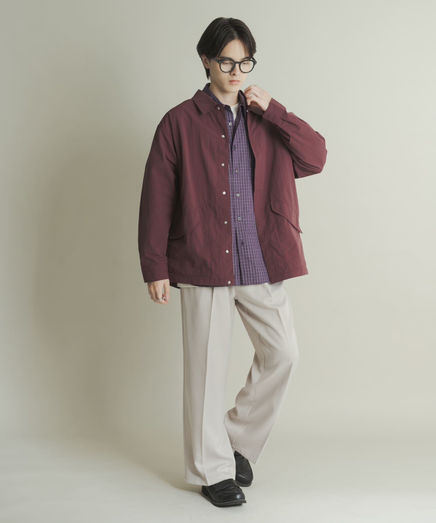 身長：173cm サイズ：L