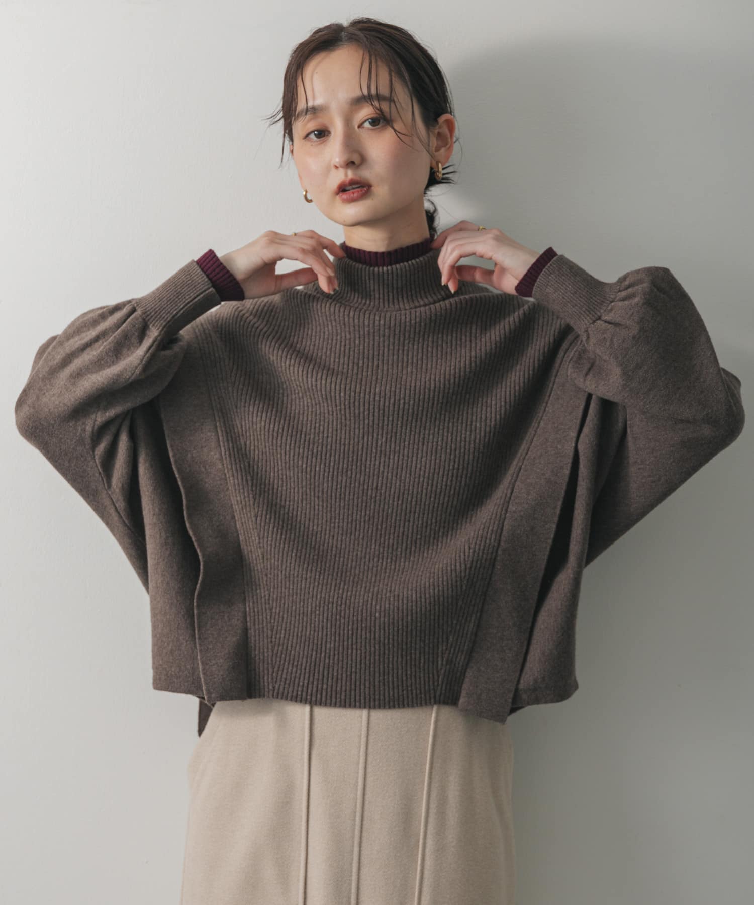 身長：169cm サイズ：one