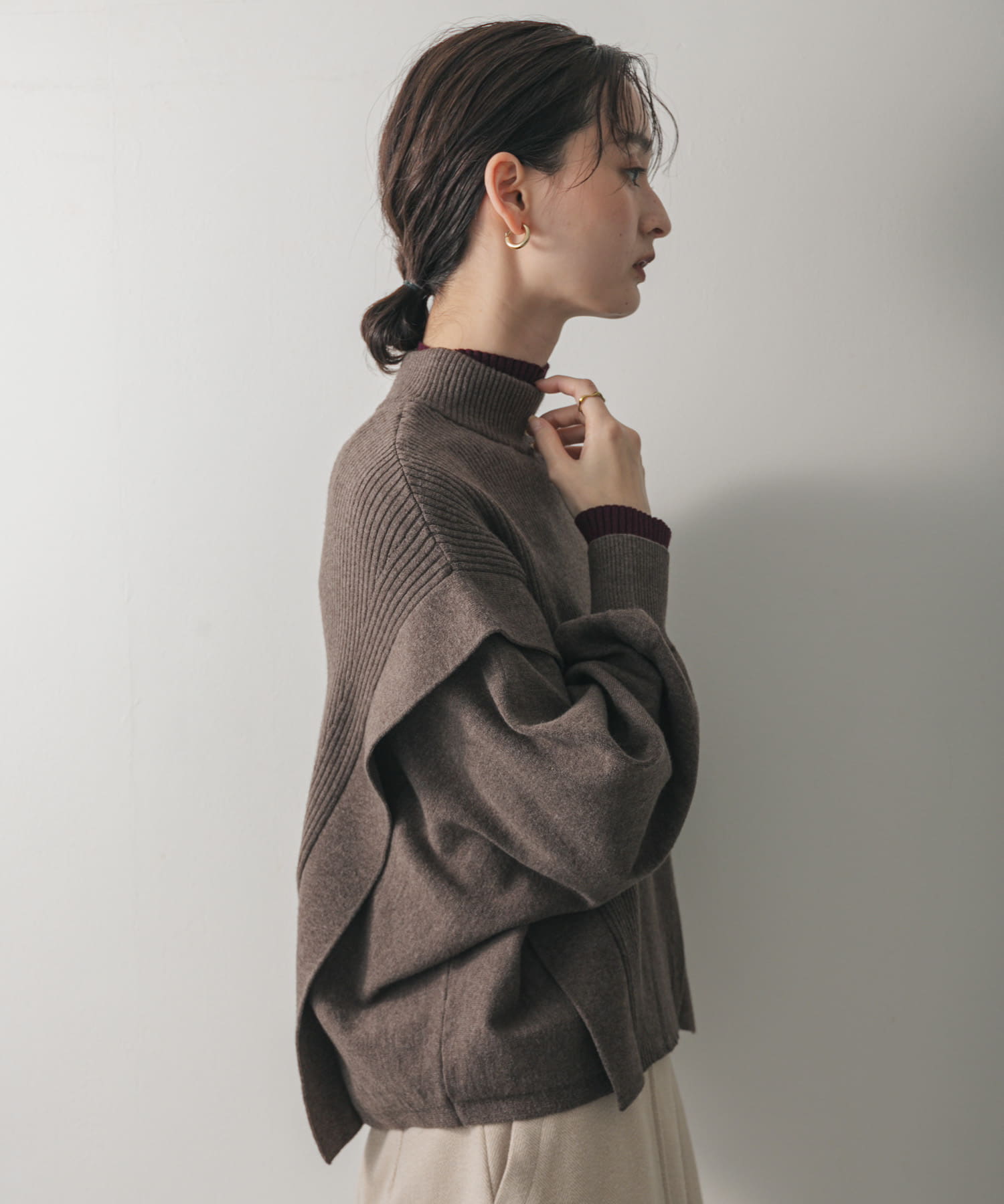 身長：169cm サイズ：one